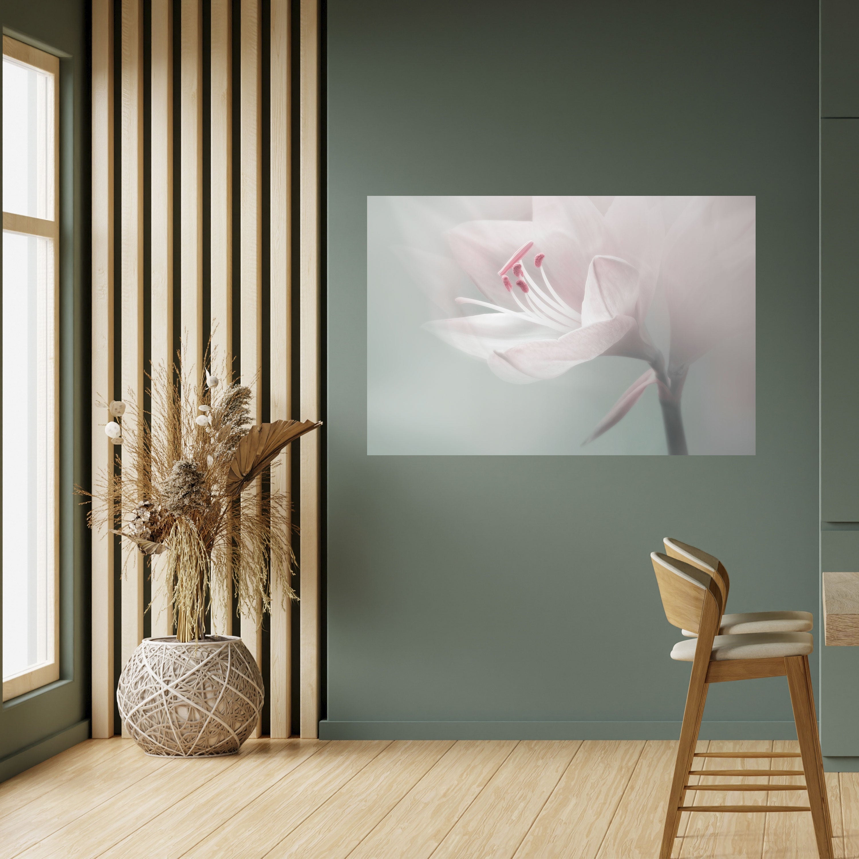 Affiche horizontale autocollante GENTLE LILY