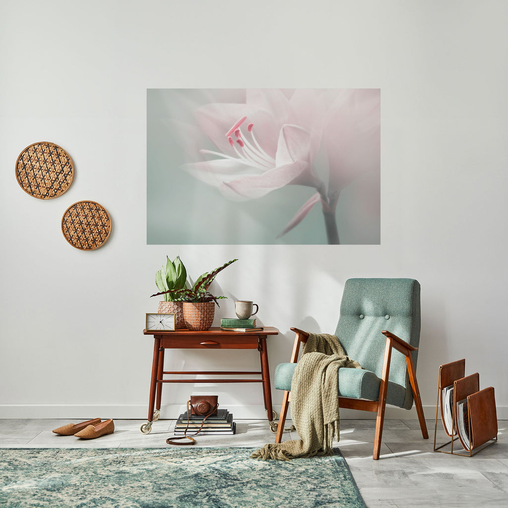 Affiche horizontale autocollante GENTLE LILY