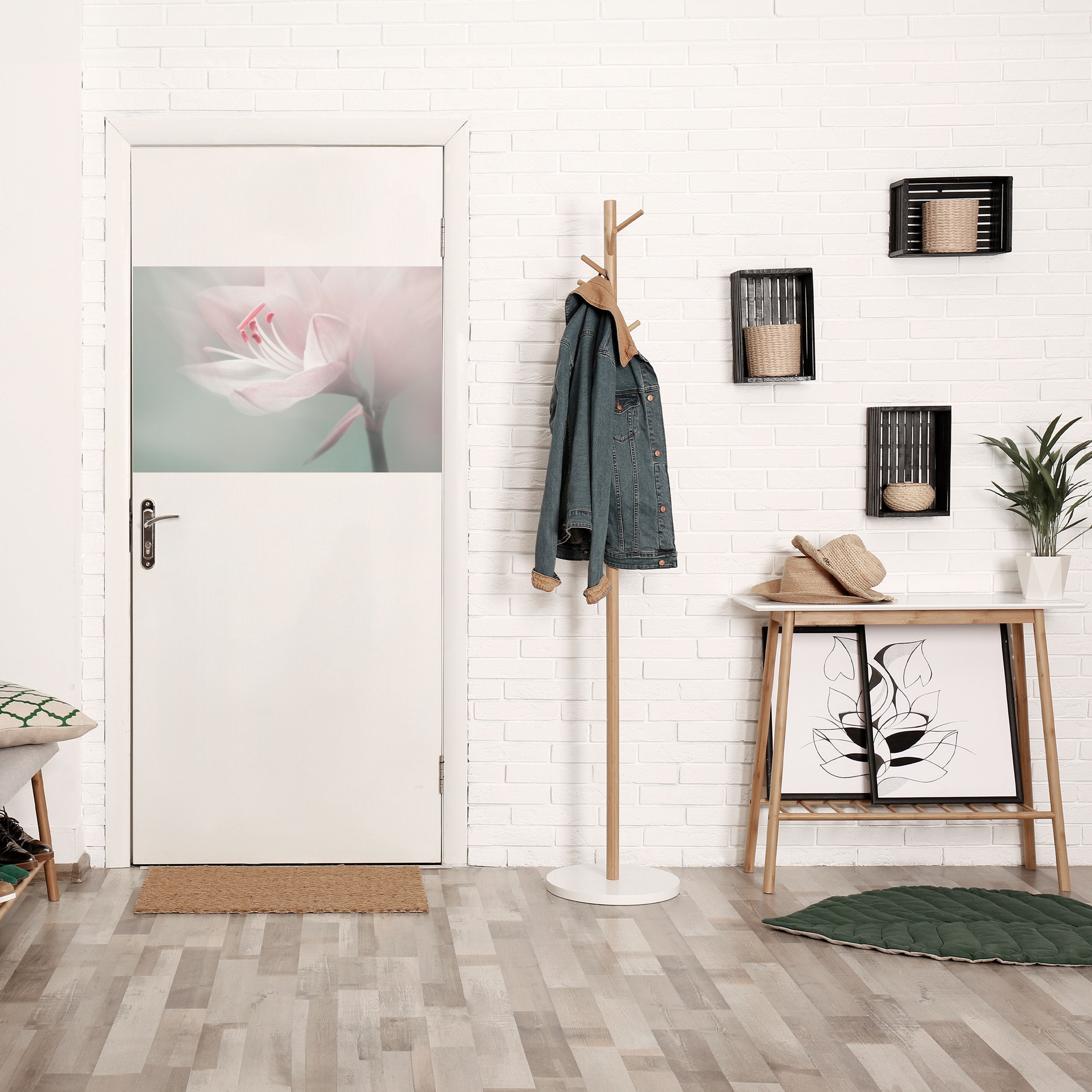 Affiche horizontale autocollante GENTLE LILY