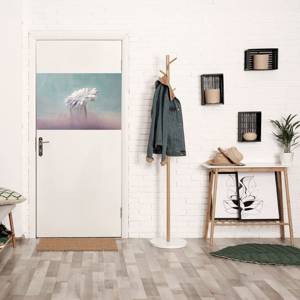 Affiche horizontale autocollante « GERBERA FONDU »