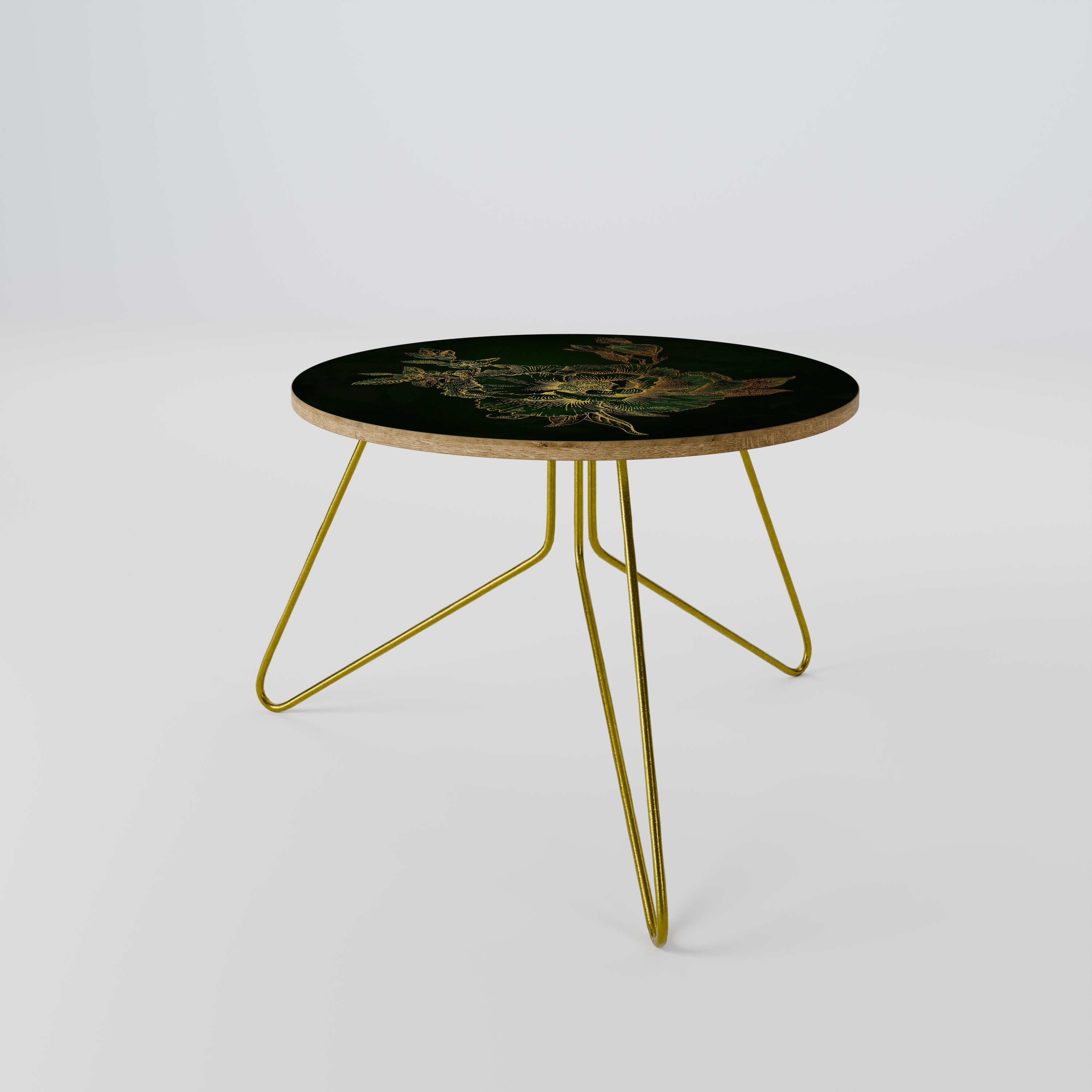 MIDNIGHT FLORAL GLIMMER Coffee Table