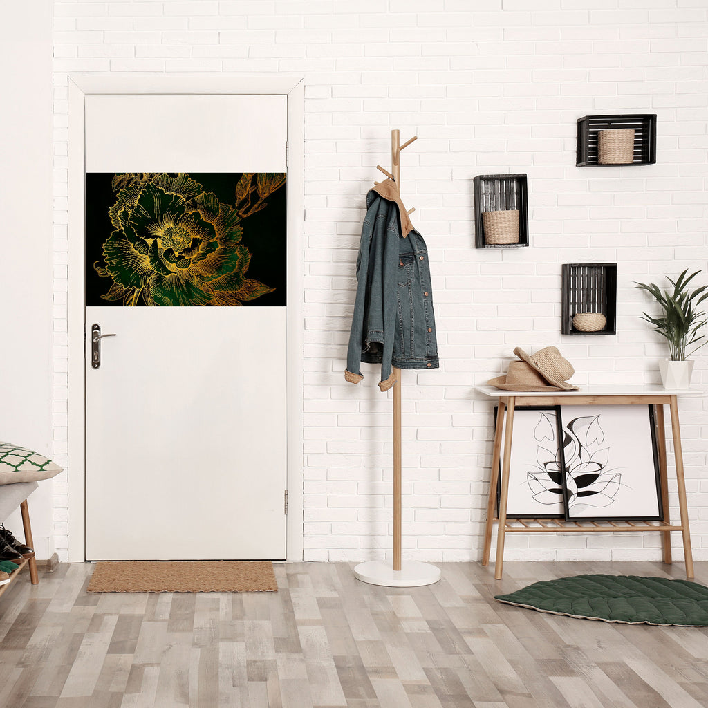 Affiche horizontale autocollante « MINNIGHT FLORAL GLIMMER »