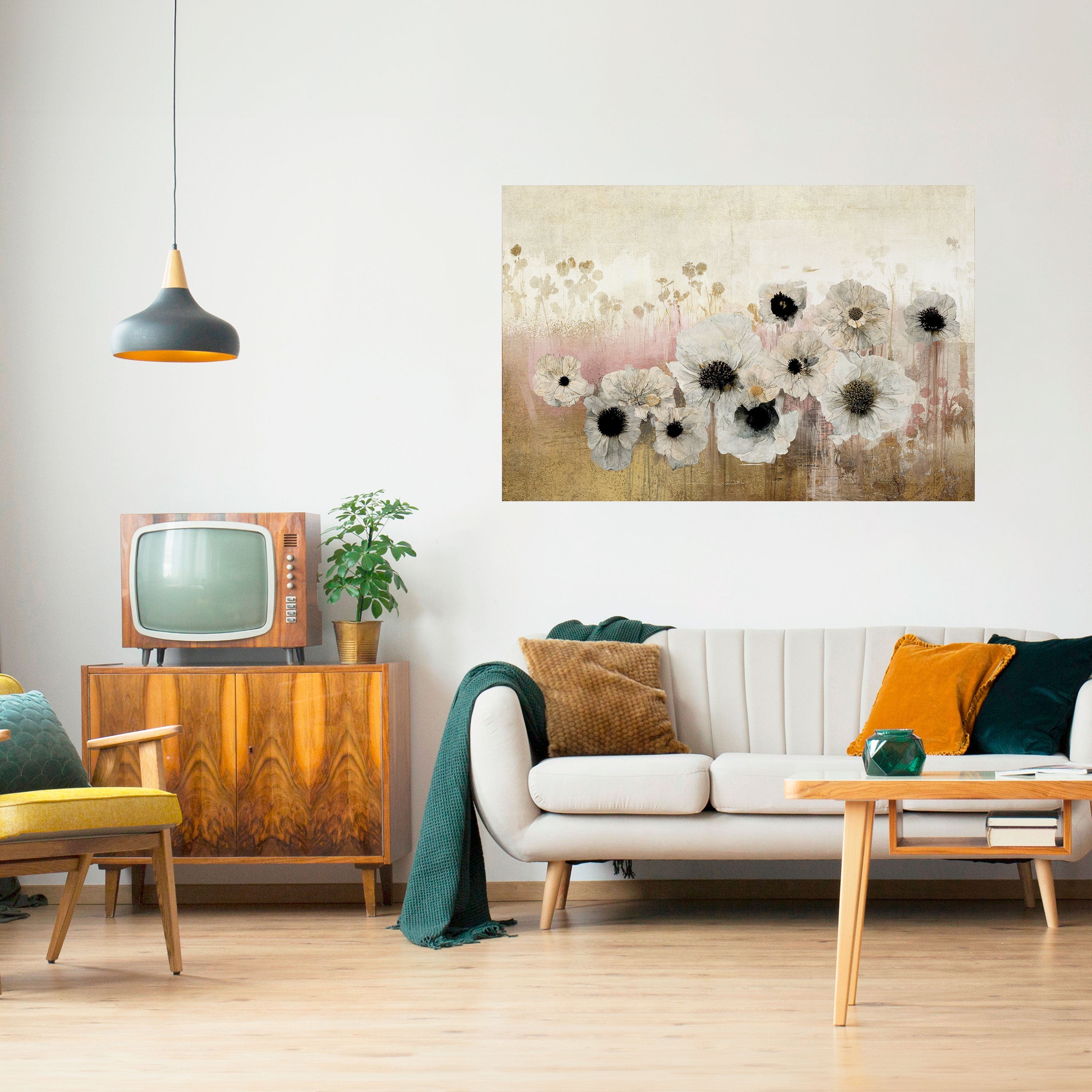 Affiche horizontale autocollante GENTLE VINTAGE HARMONY