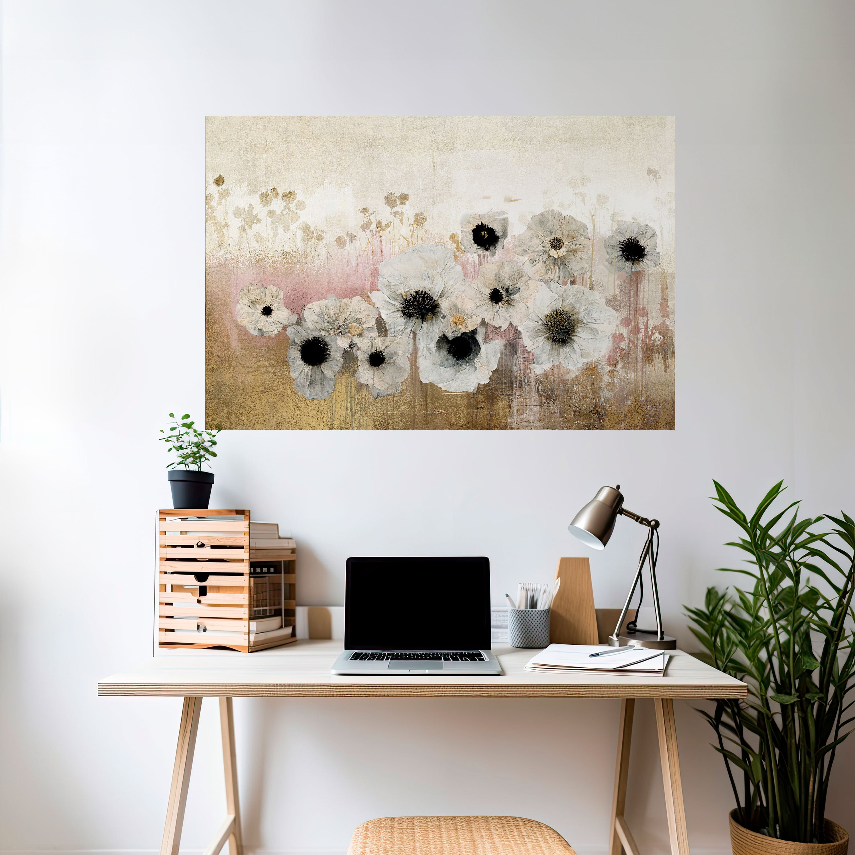 Affiche horizontale autocollante GENTLE VINTAGE HARMONY