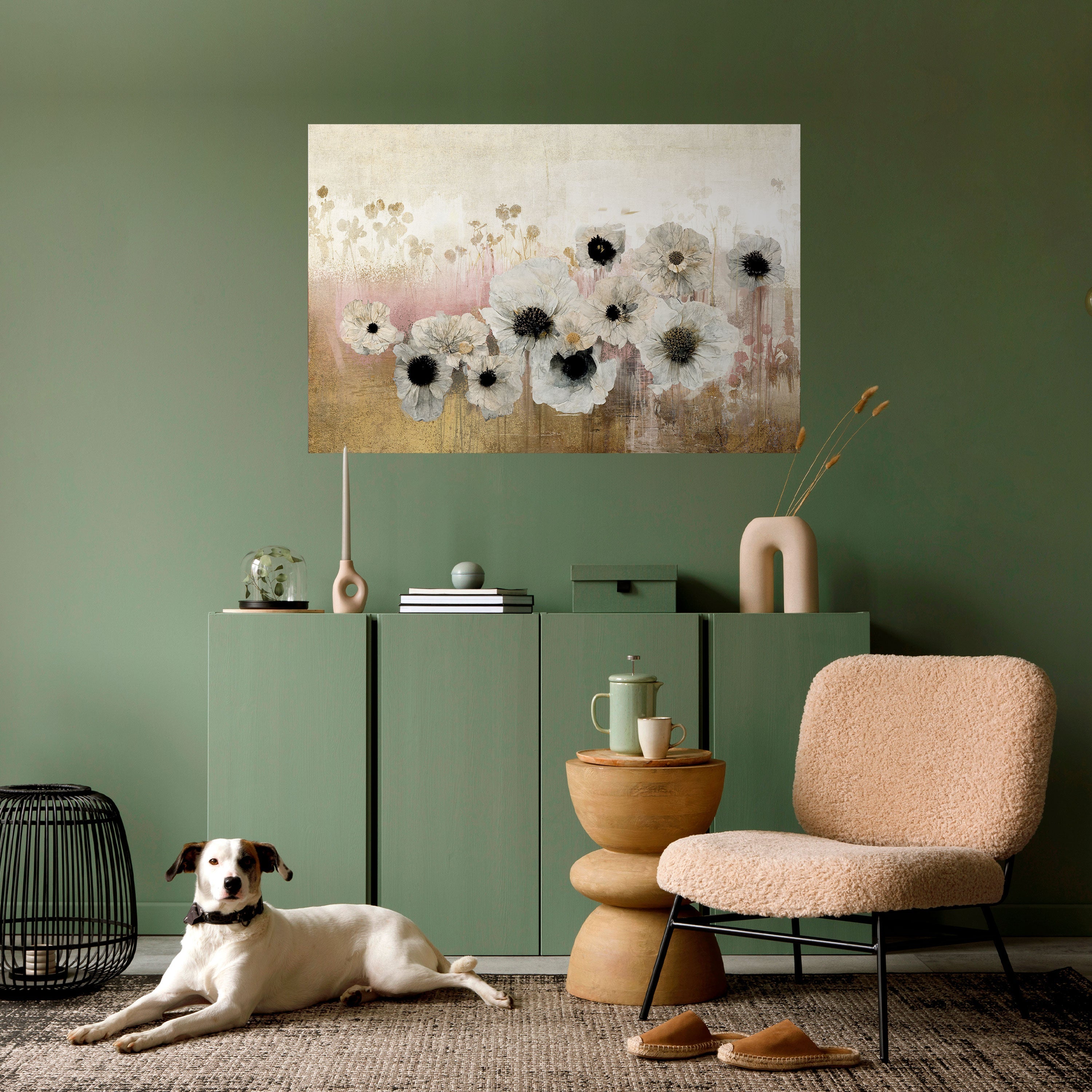 Affiche horizontale autocollante GENTLE VINTAGE HARMONY