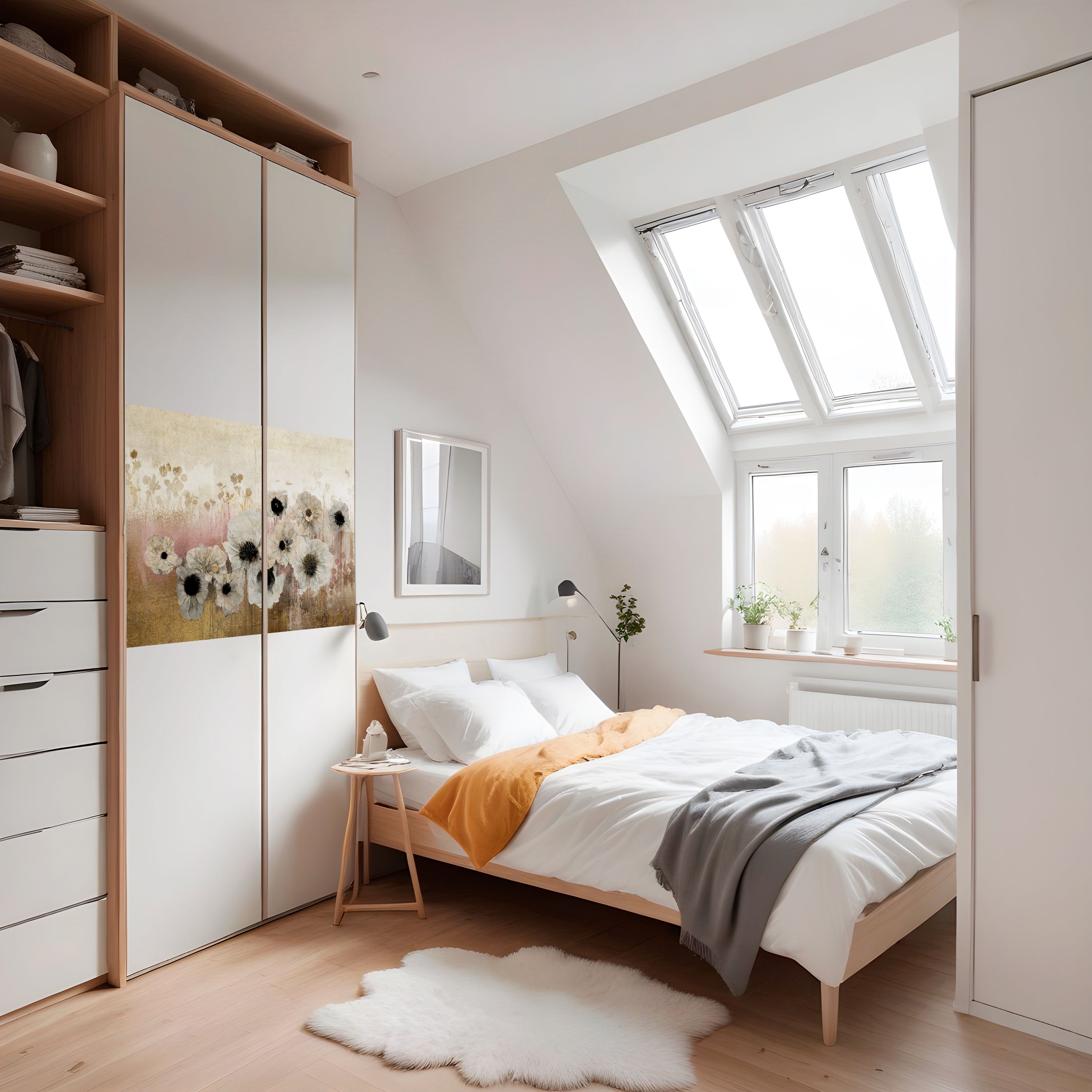 Affiche horizontale autocollante GENTLE VINTAGE HARMONY