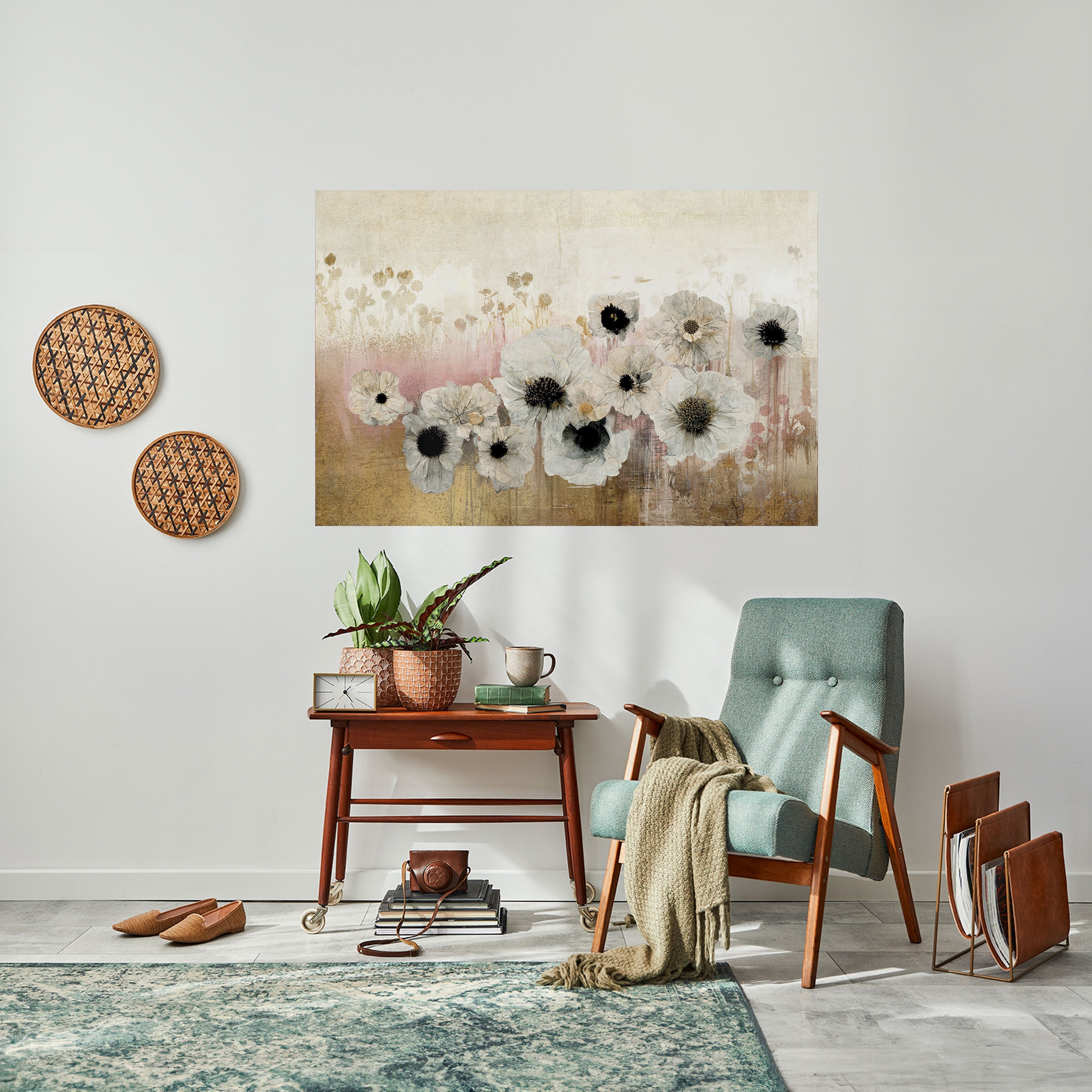 Affiche horizontale autocollante GENTLE VINTAGE HARMONY