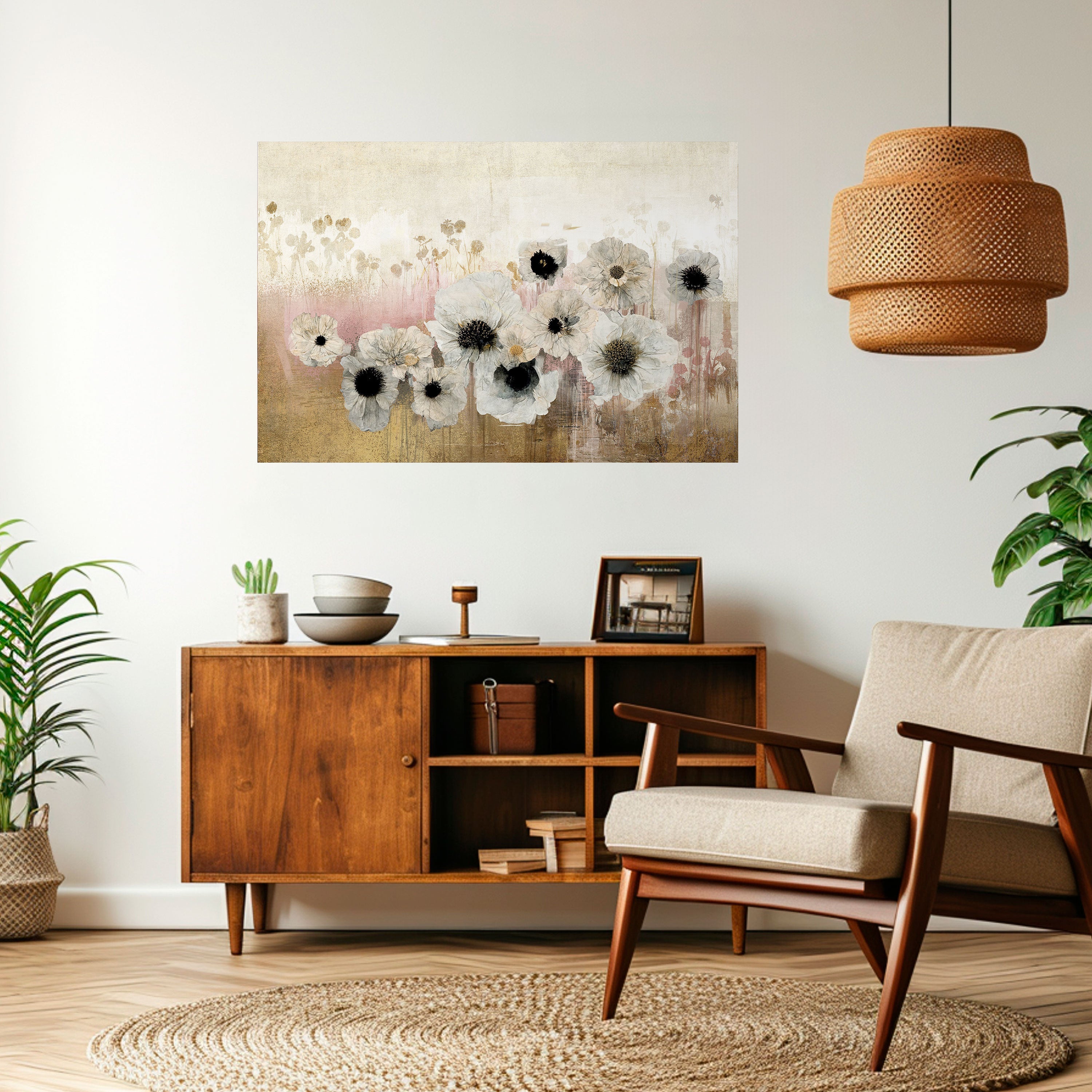 Affiche horizontale autocollante GENTLE VINTAGE HARMONY