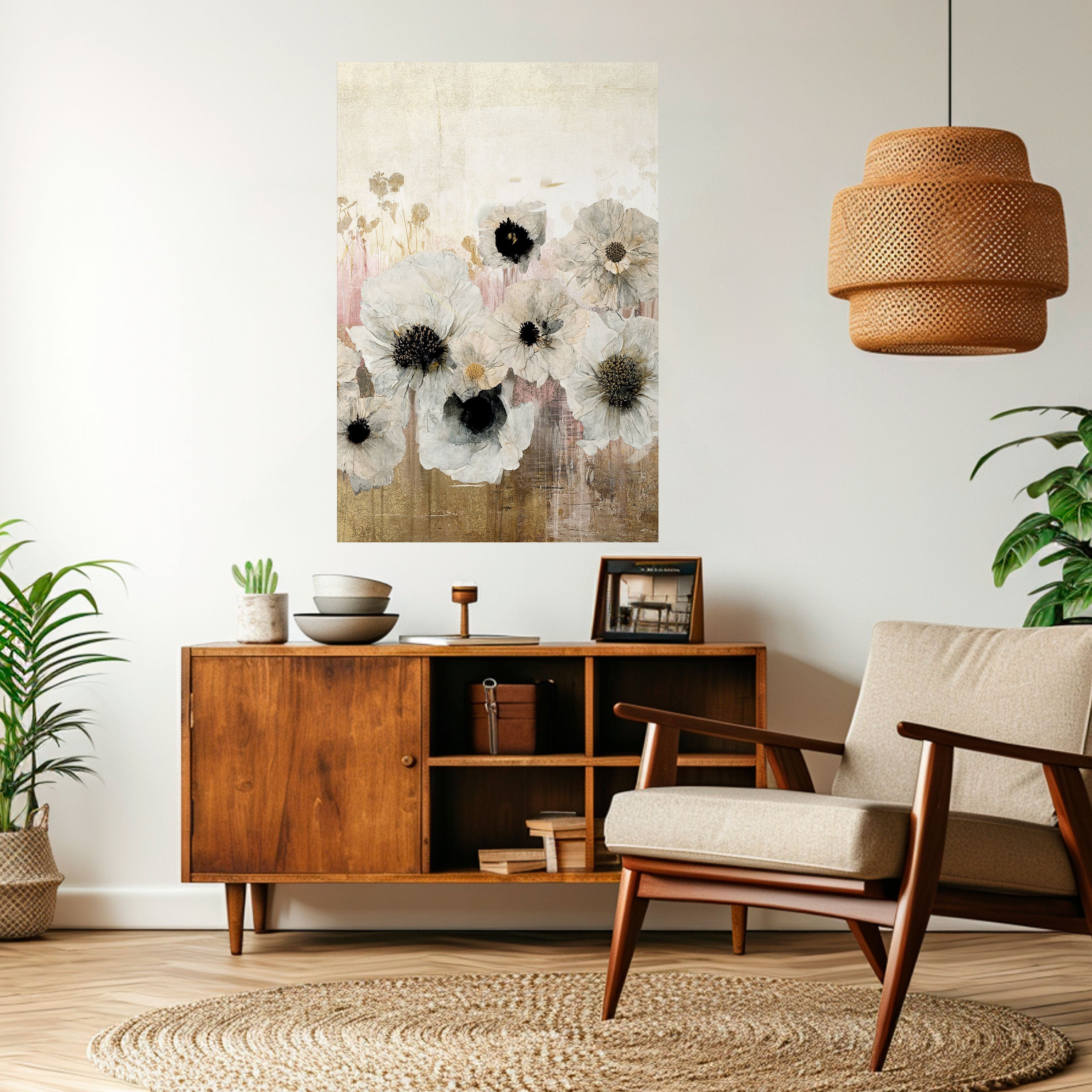 Affiche verticale autocollante GENTLE VINTAGE HARMONY