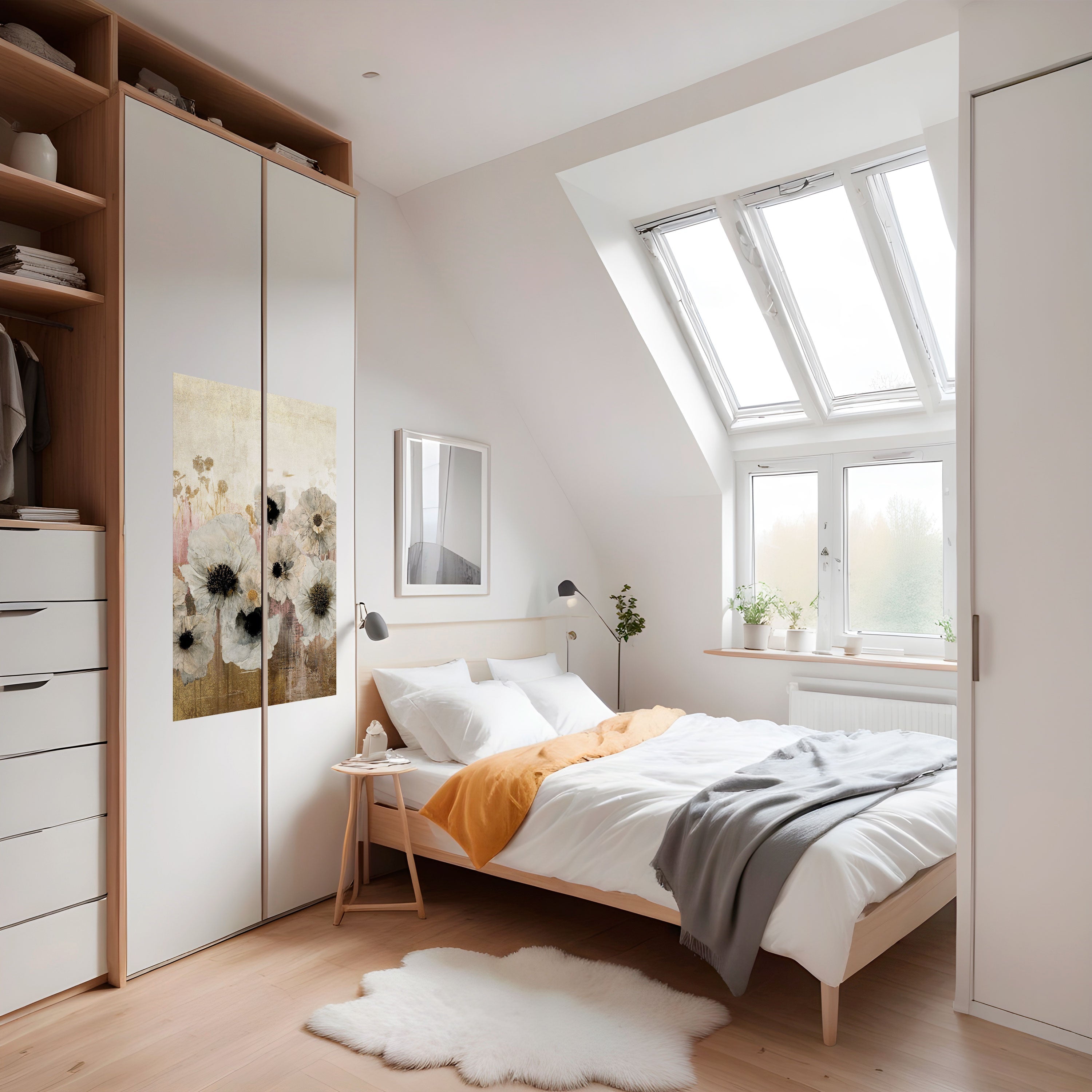 Affiche verticale autocollante GENTLE VINTAGE HARMONY