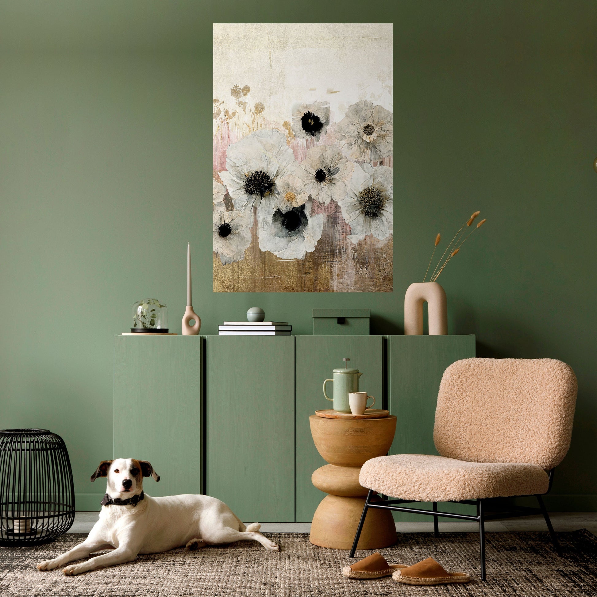 Affiche verticale autocollante GENTLE VINTAGE HARMONY