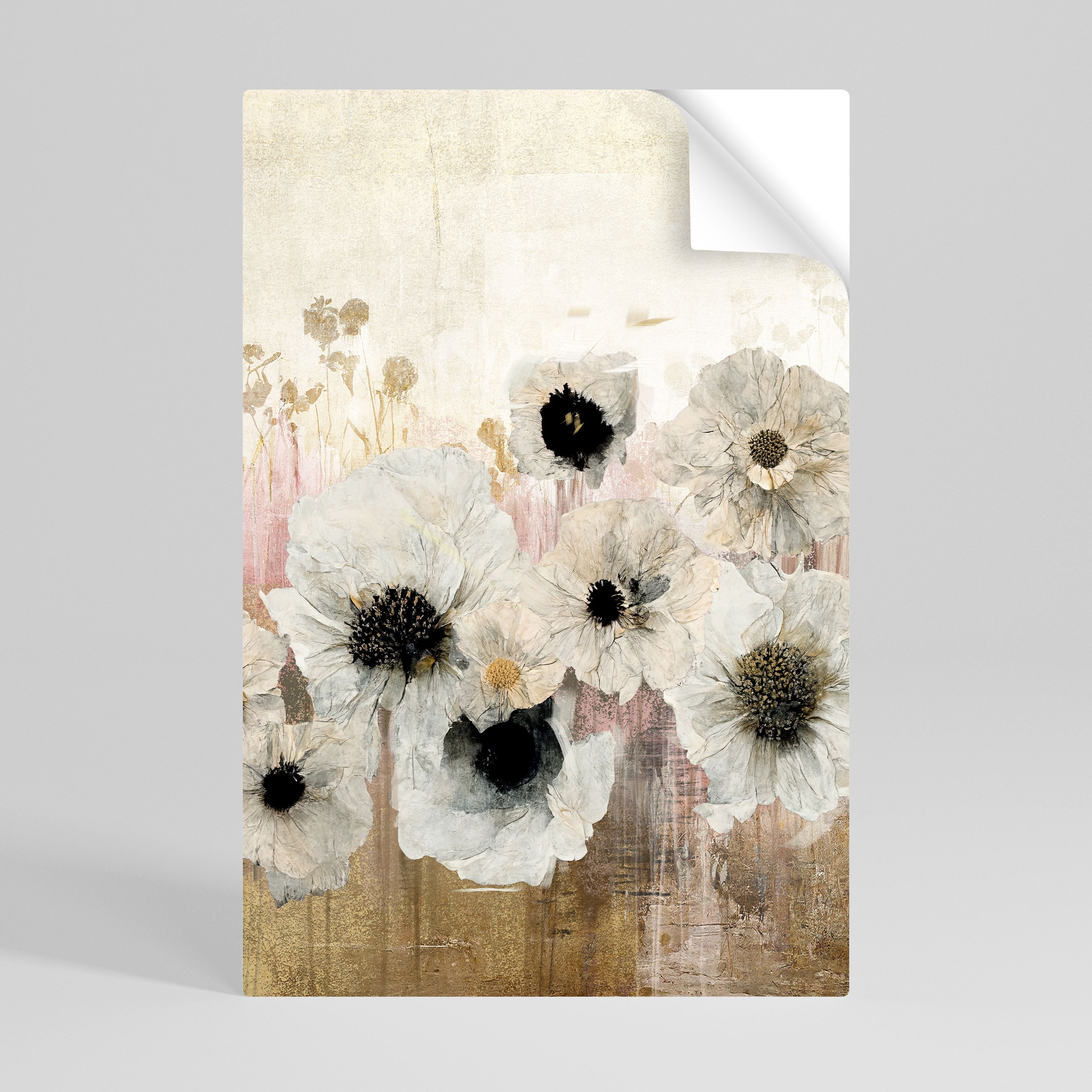 Affiche verticale autocollante GENTLE VINTAGE HARMONY