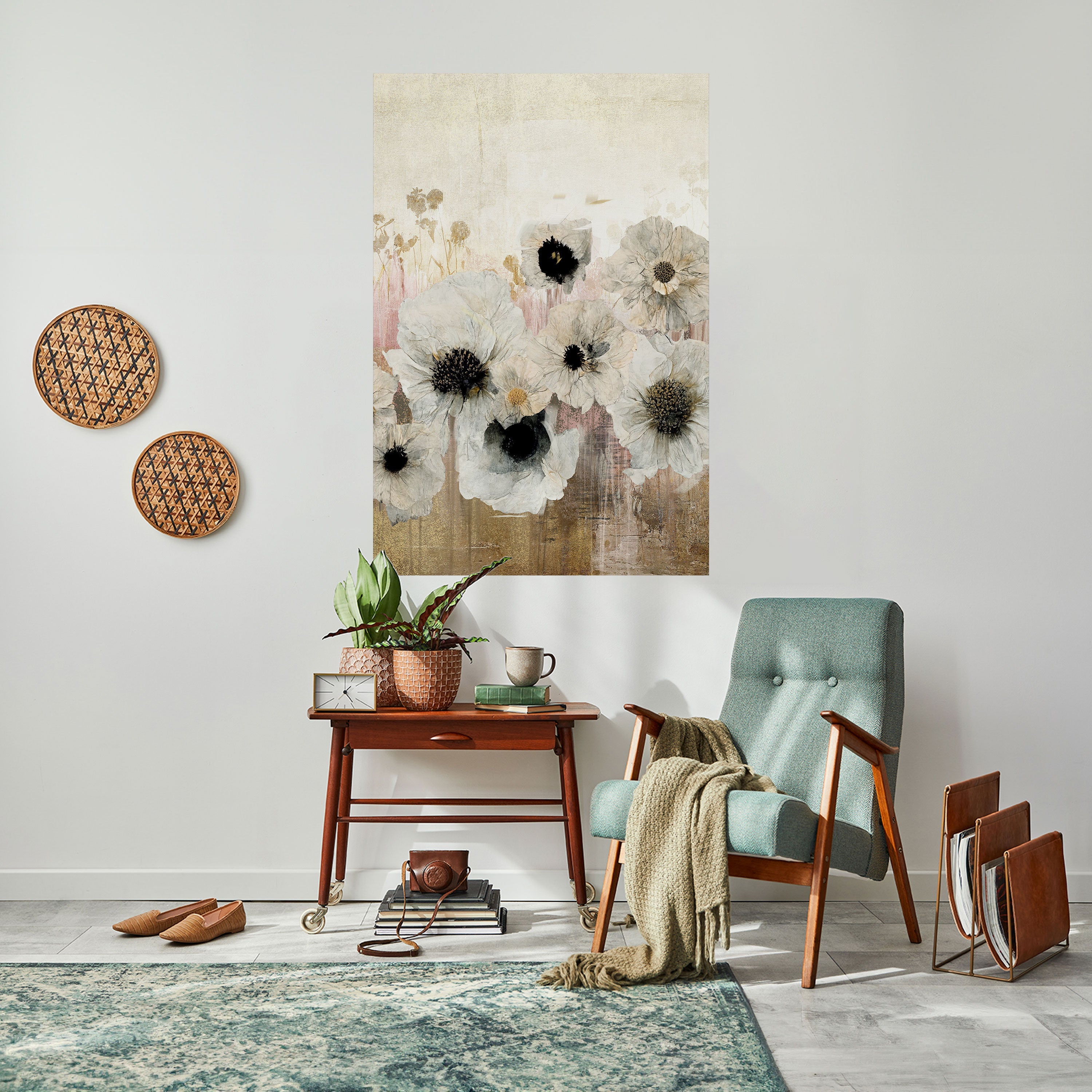 Affiche verticale autocollante GENTLE VINTAGE HARMONY