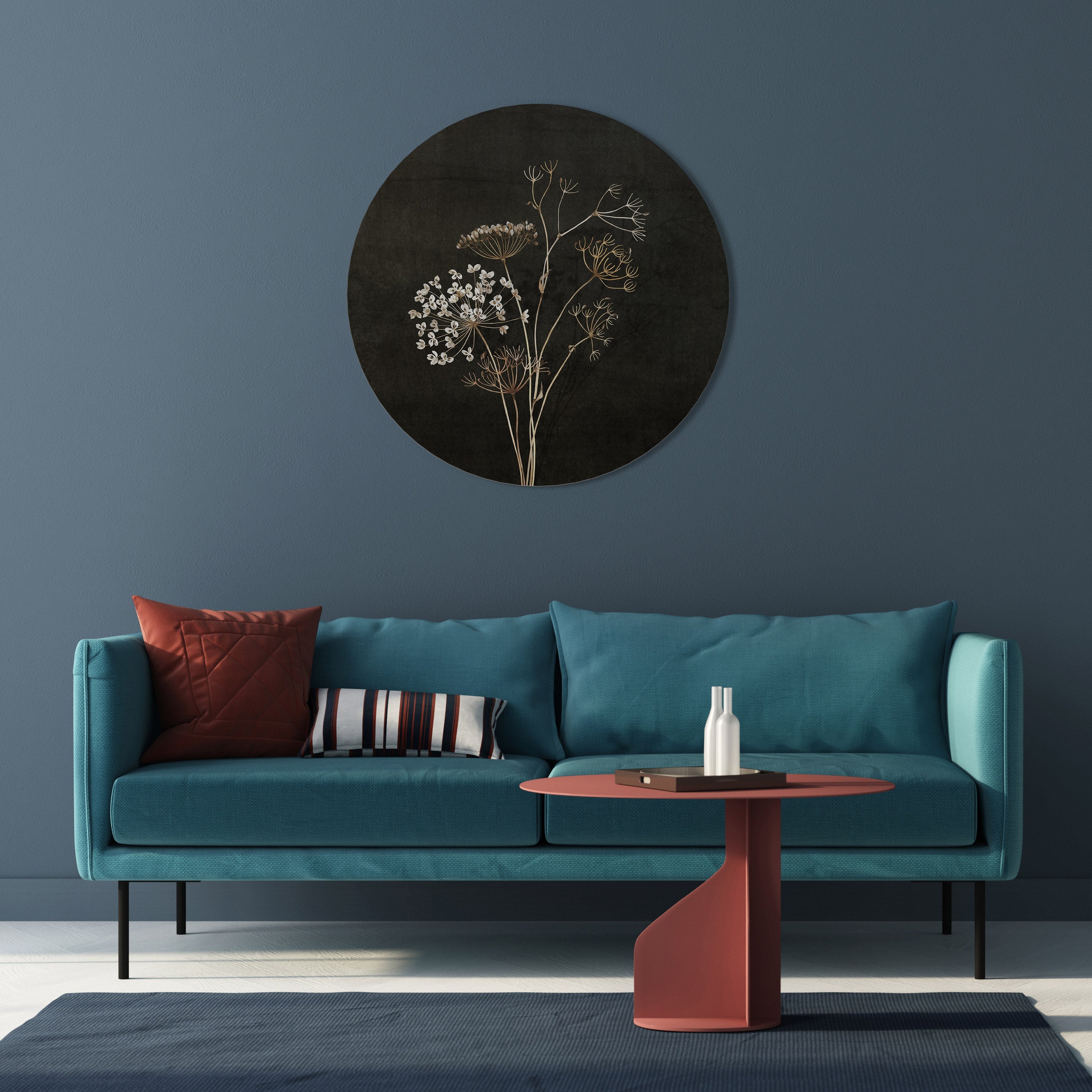 Décoration murale ronde MEADOW MEMORIES