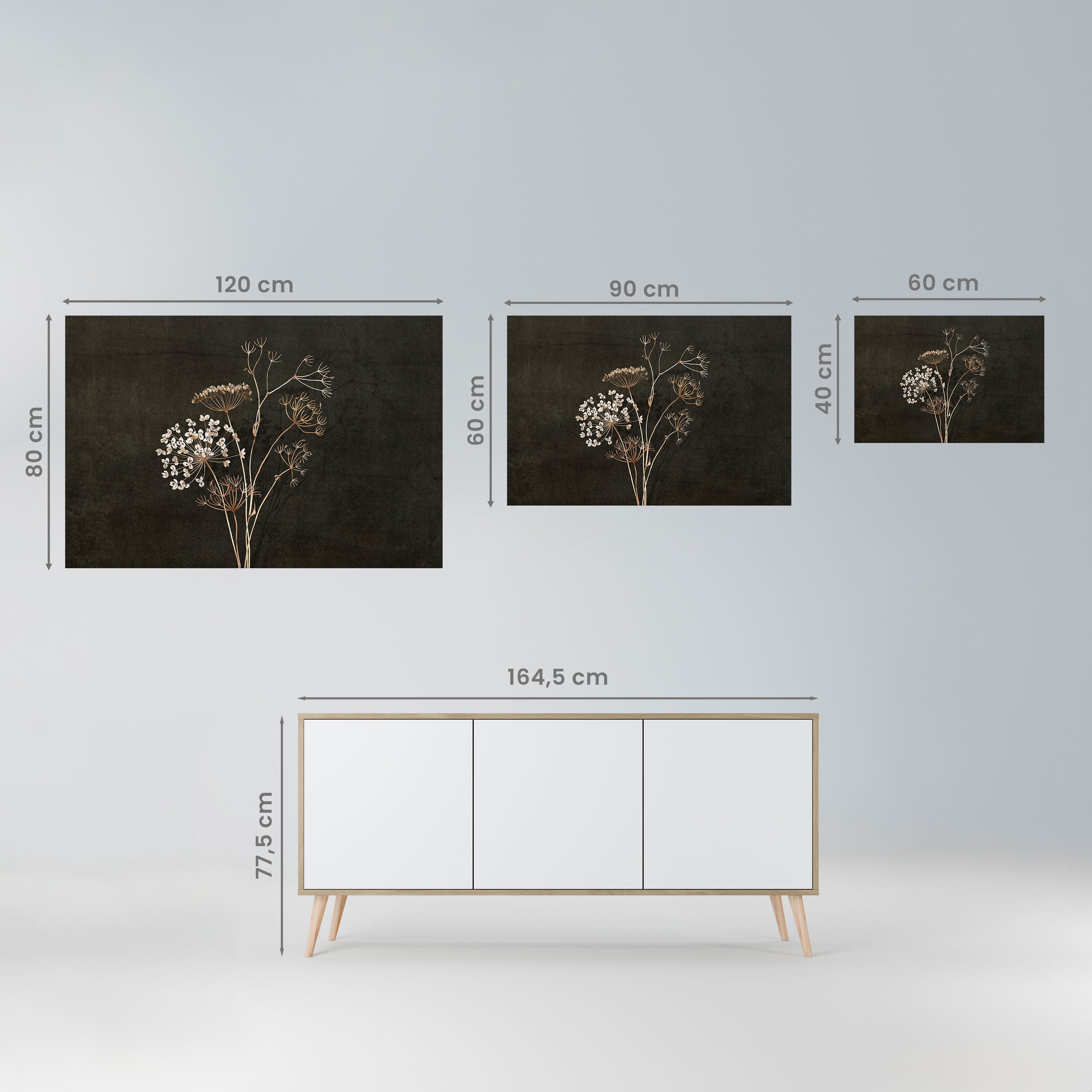 Affiche horizontale autocollante MEADOW MEMORIES