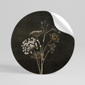 MEADOW MEMORIES Peel and Stick Round Sticker