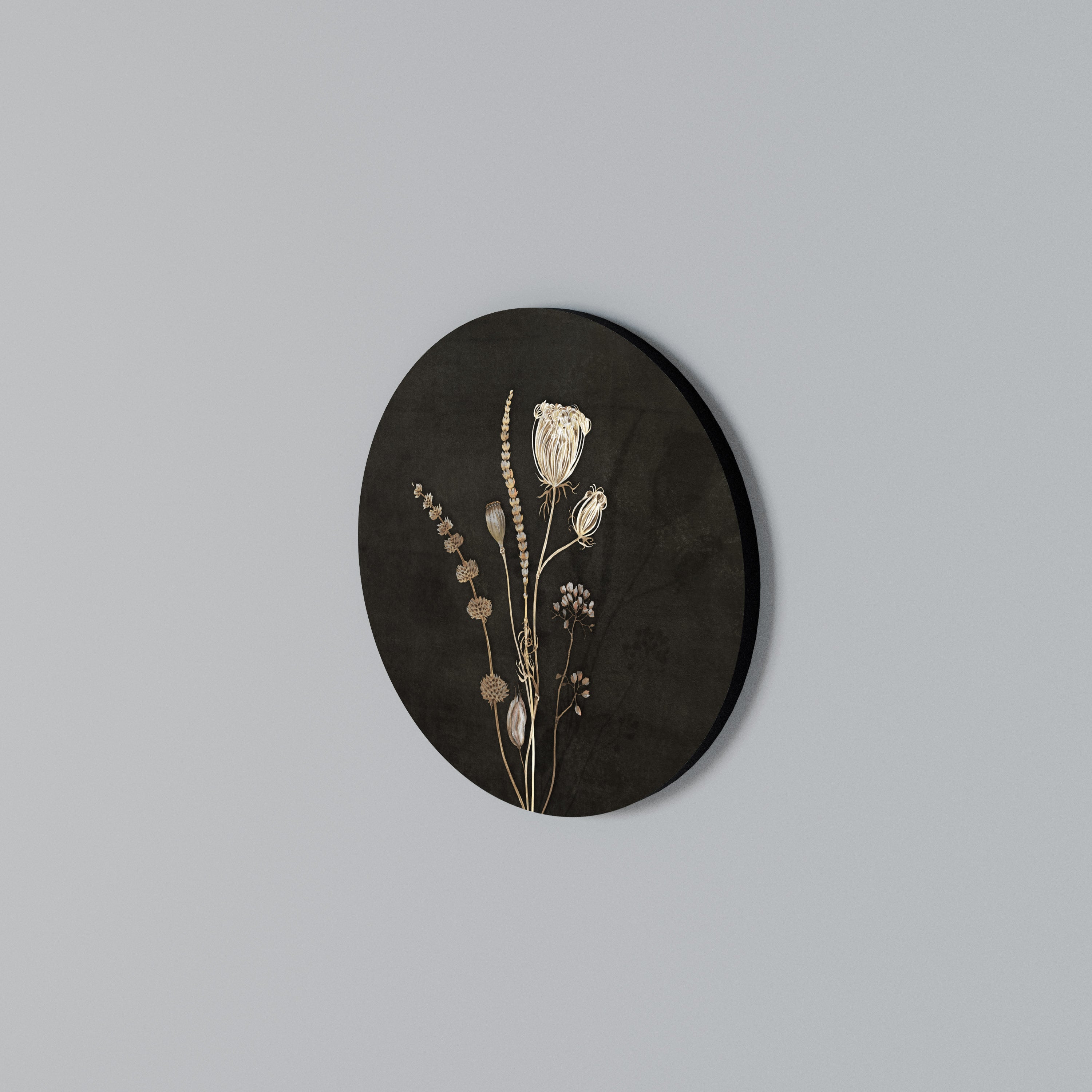 MEADOW ART. Round Wall Art