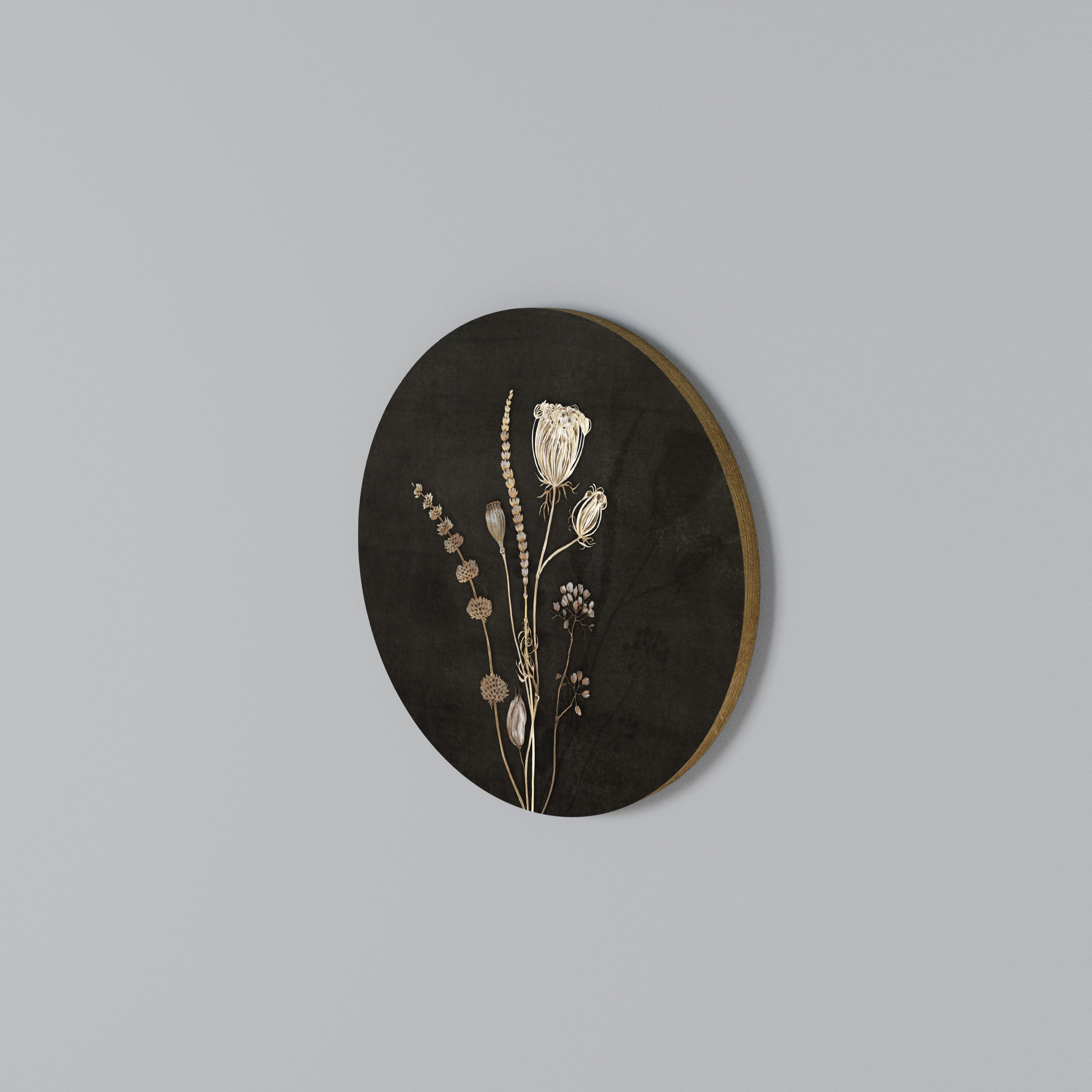 MEADOW ART. Round Wall Art