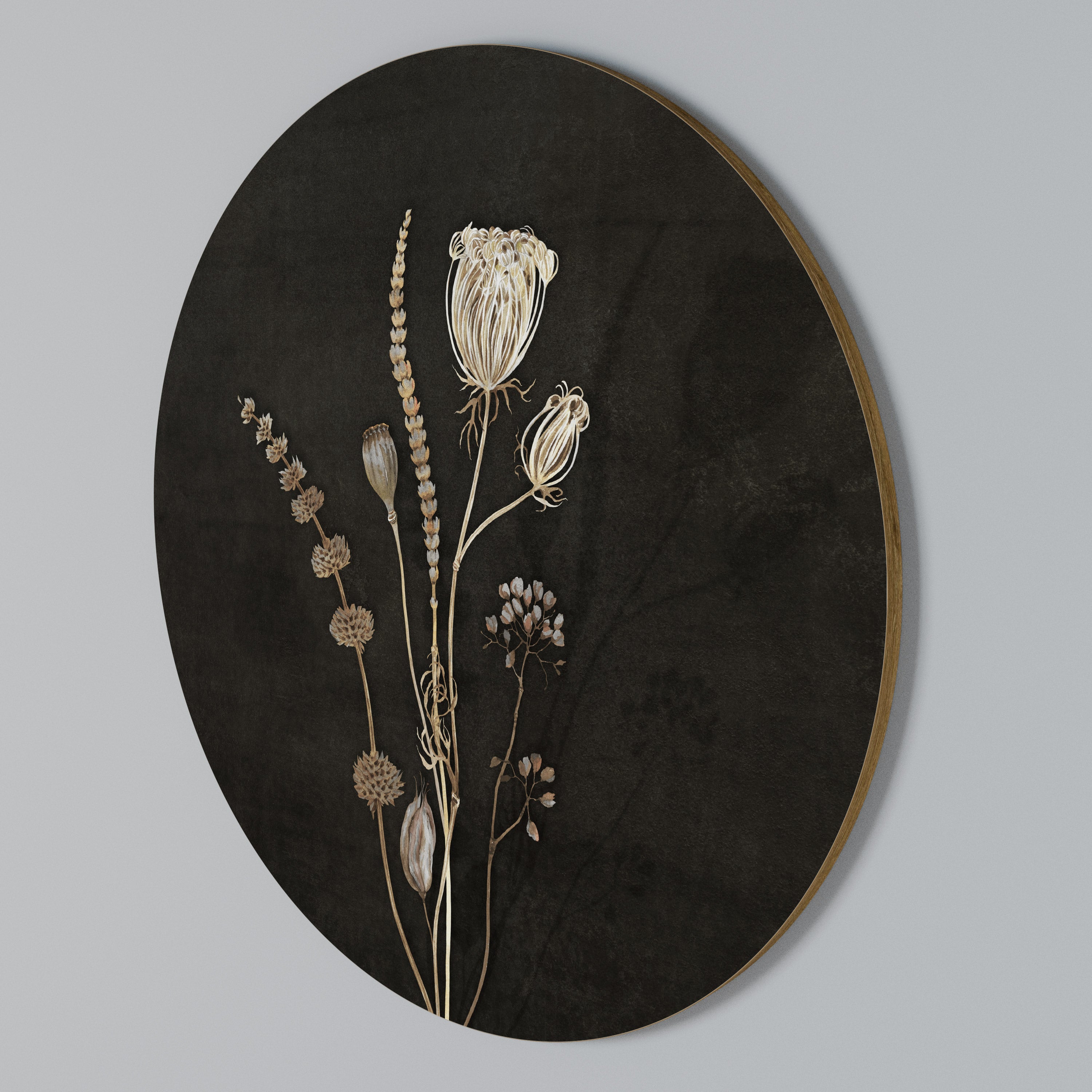 MEADOW ART. Round Wall Art