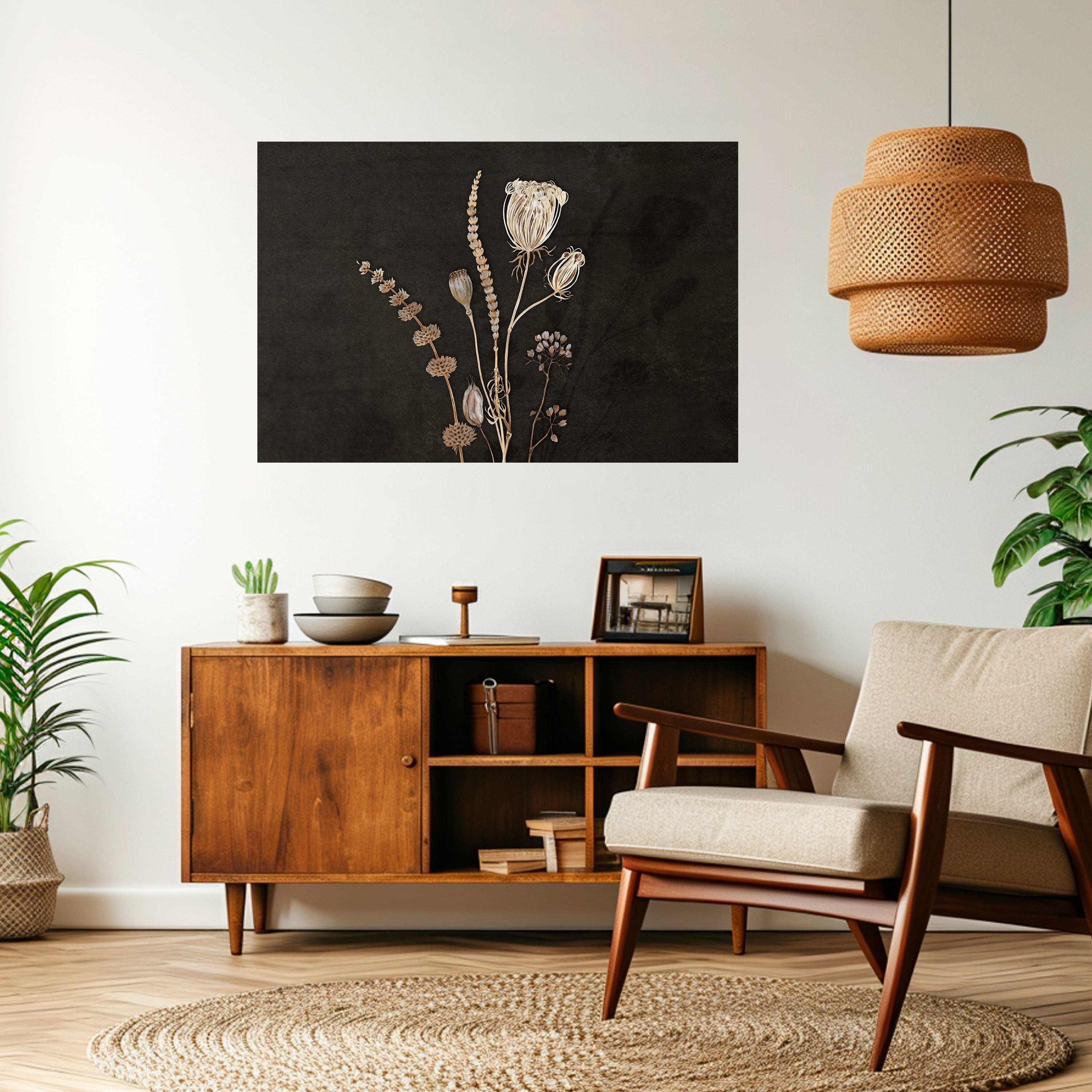 Art des prés. Affiche horizontale autocollante