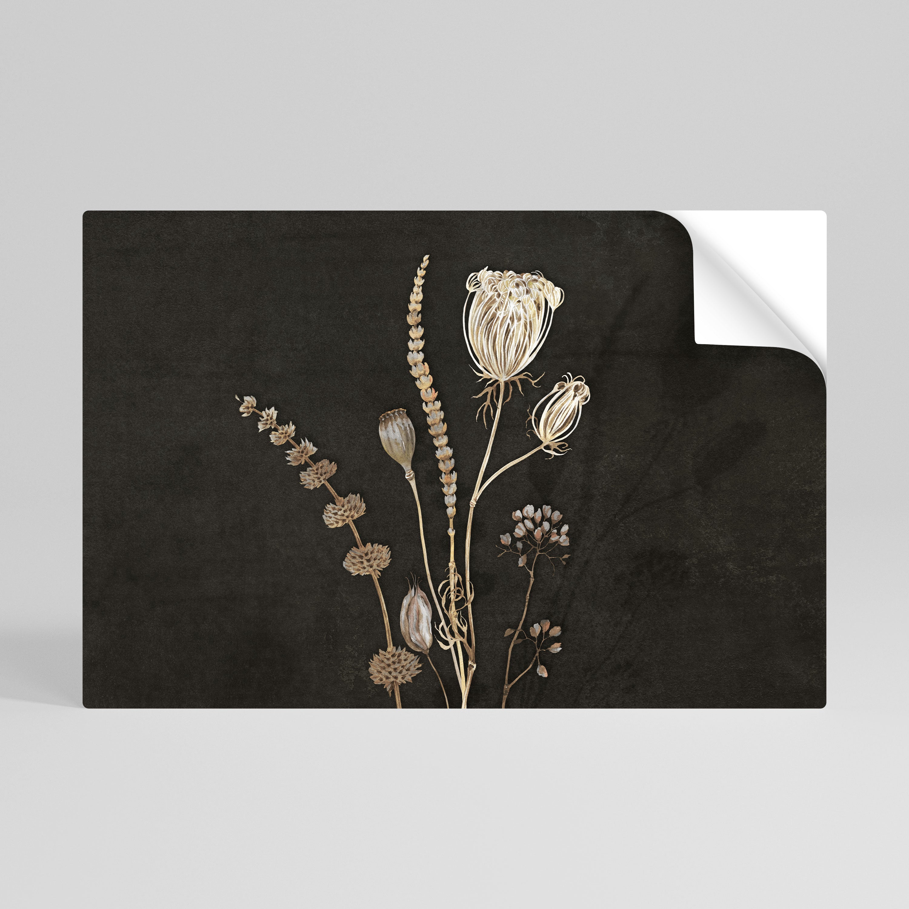 MEADOW ART. Peel and Stick Horizontal Poster