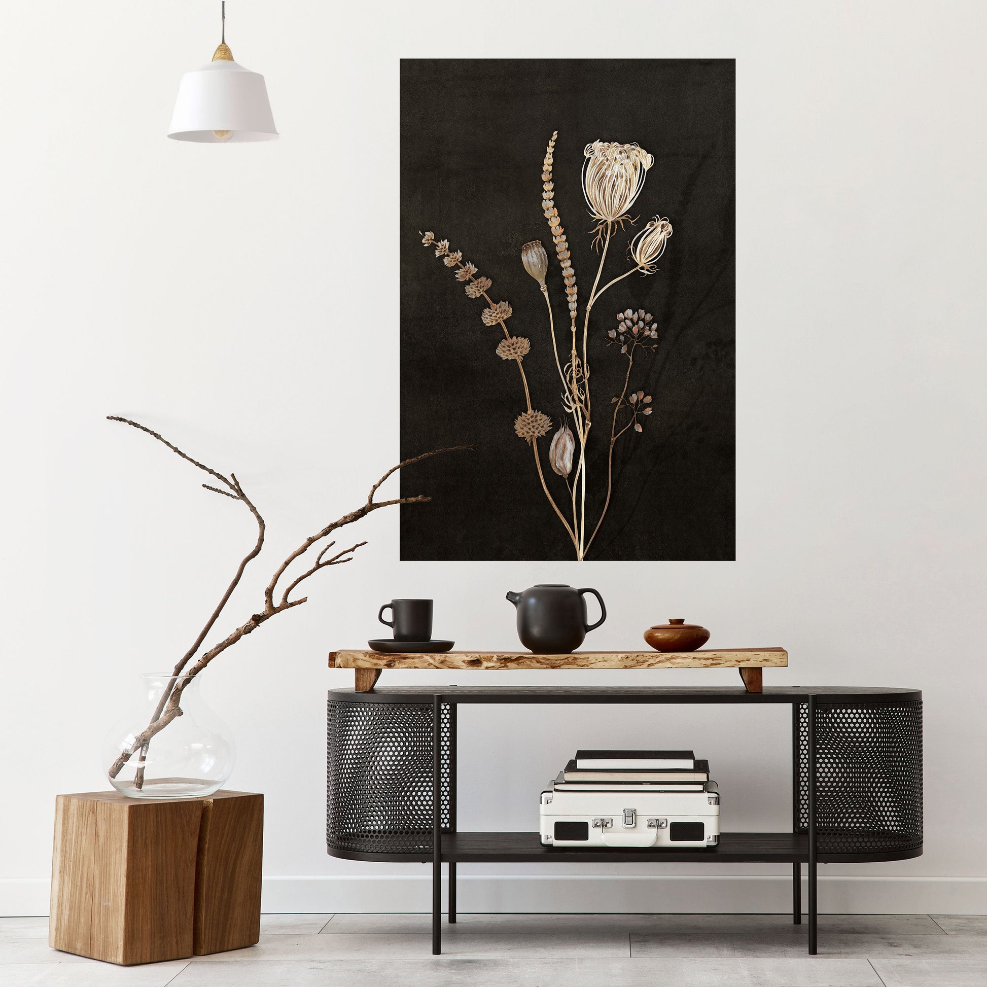 MEADOW ART. Affiche verticale autocollante