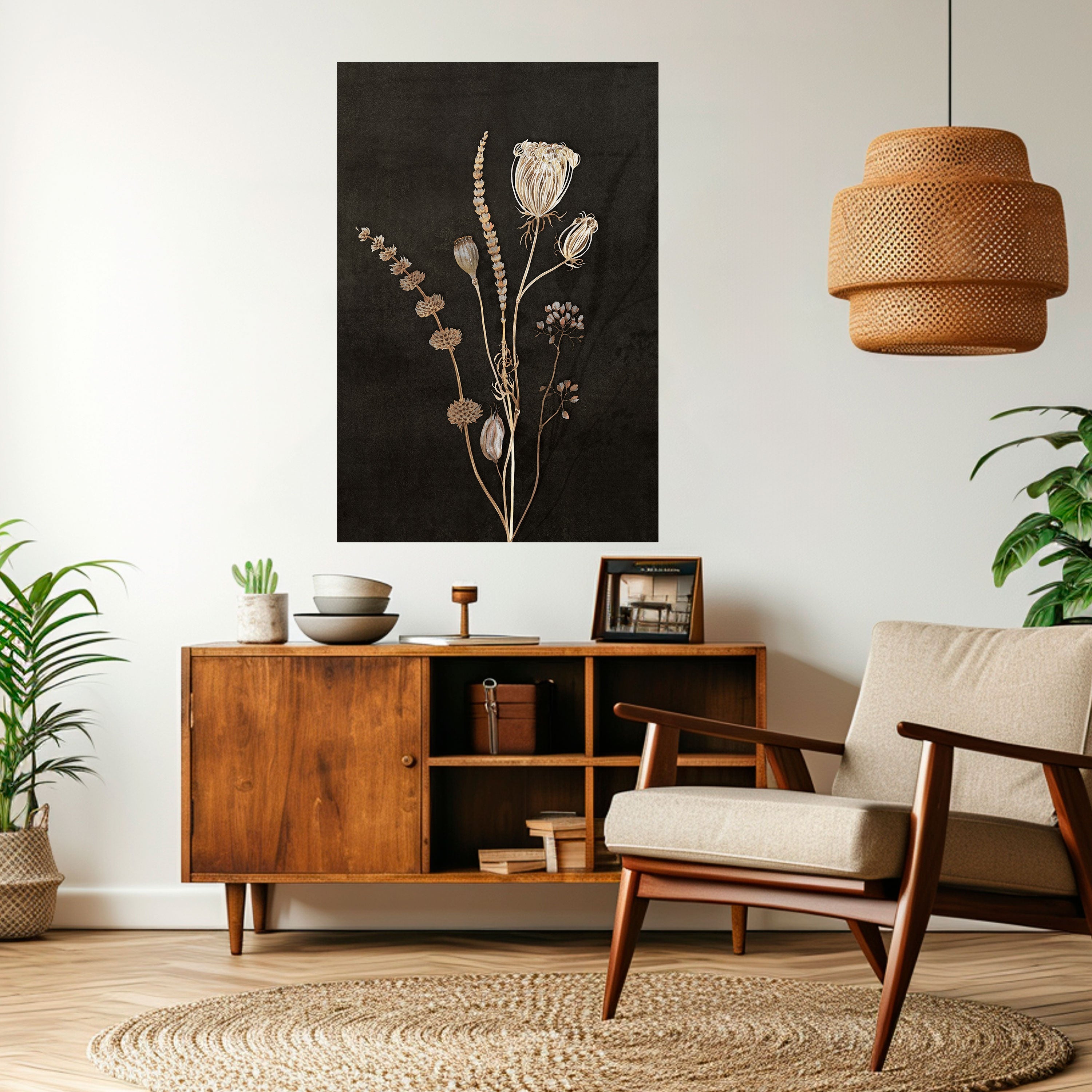 MEADOW ART. Affiche verticale autocollante