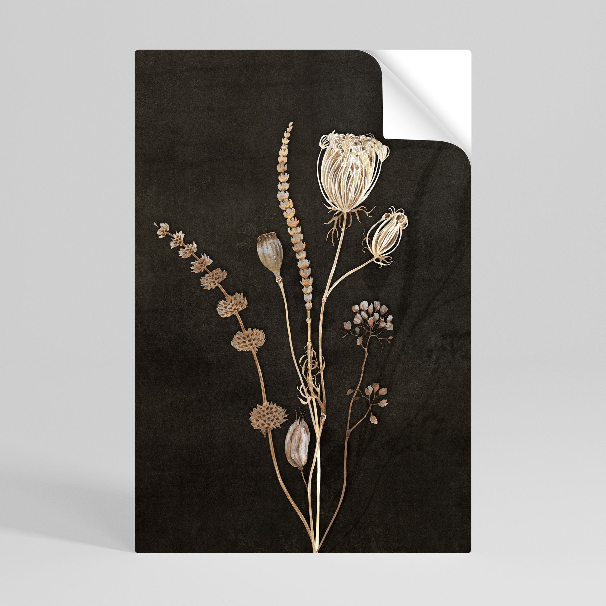 MEADOW ART. Affiche verticale autocollante