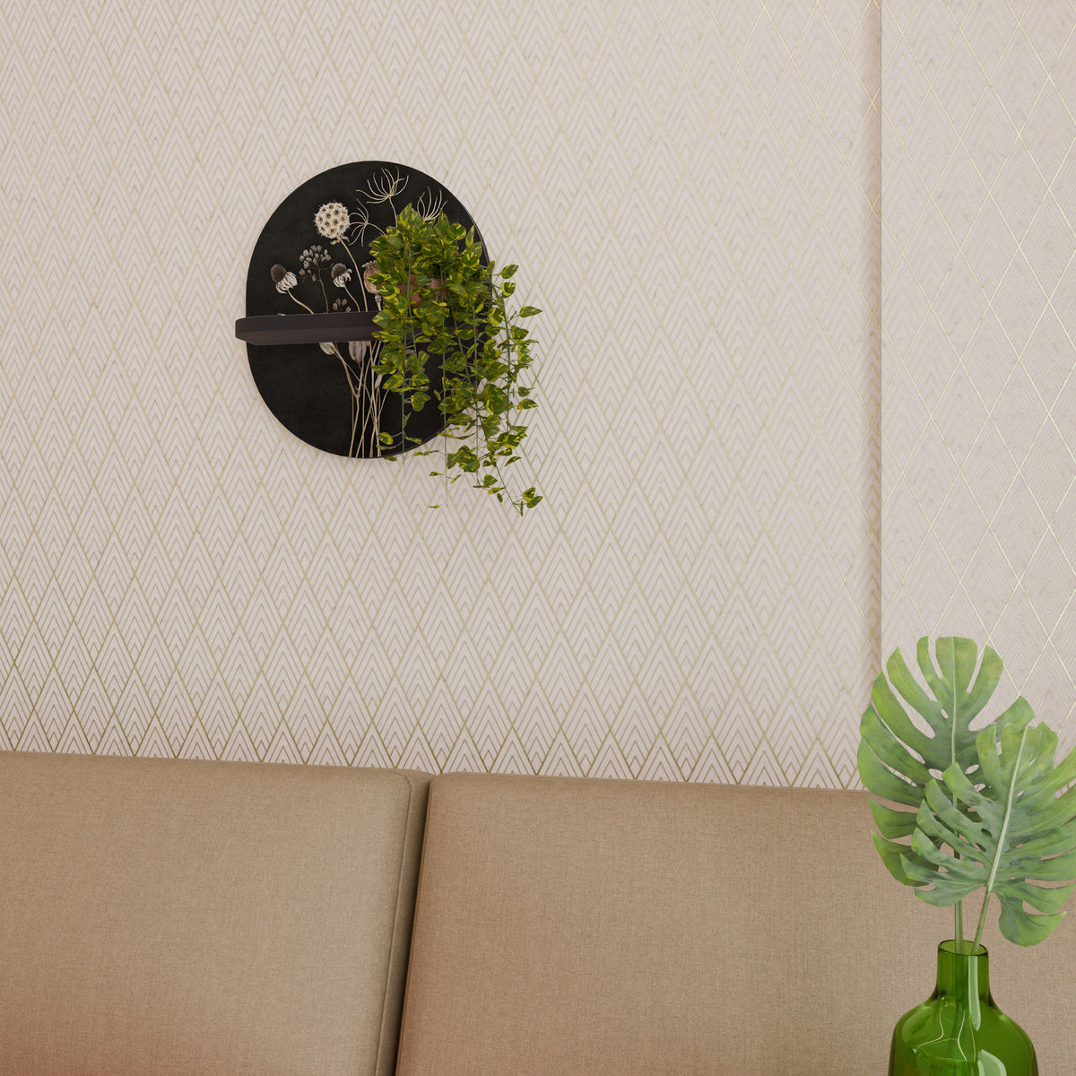 MEADOW SHADES Art Shelf