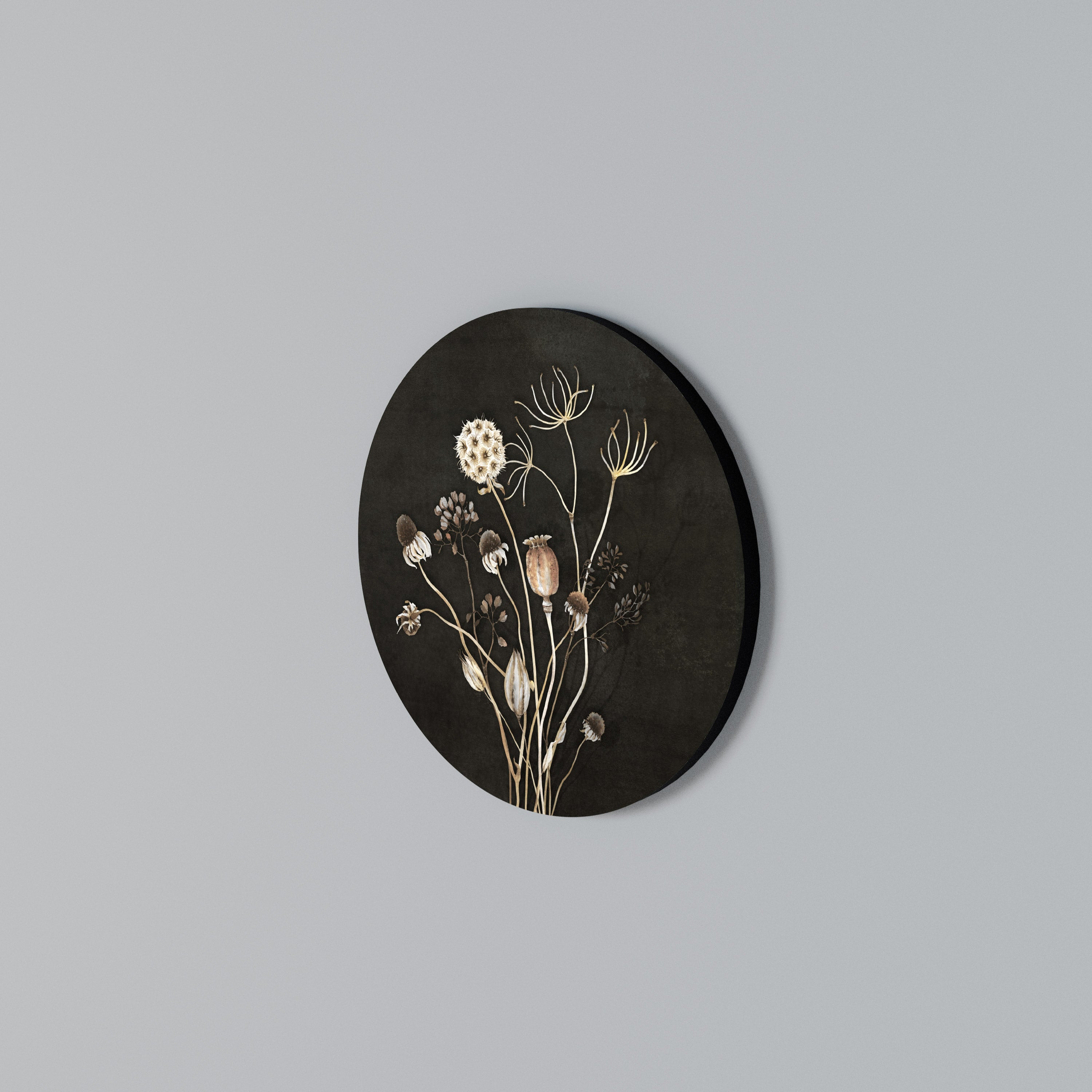 MEADOW SHADES Round Wall Art
