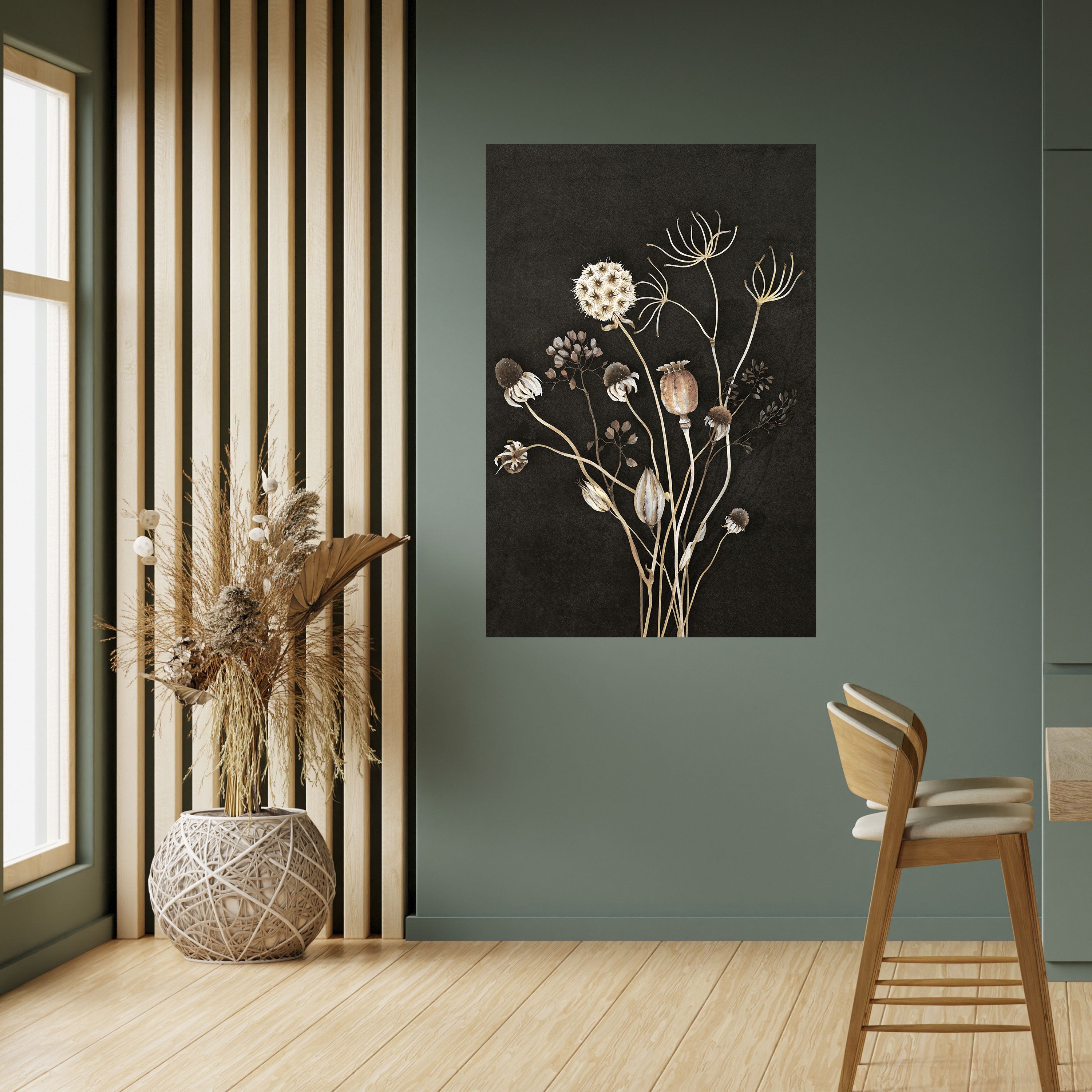 Affiche verticale autocollante MEADOW SHADES