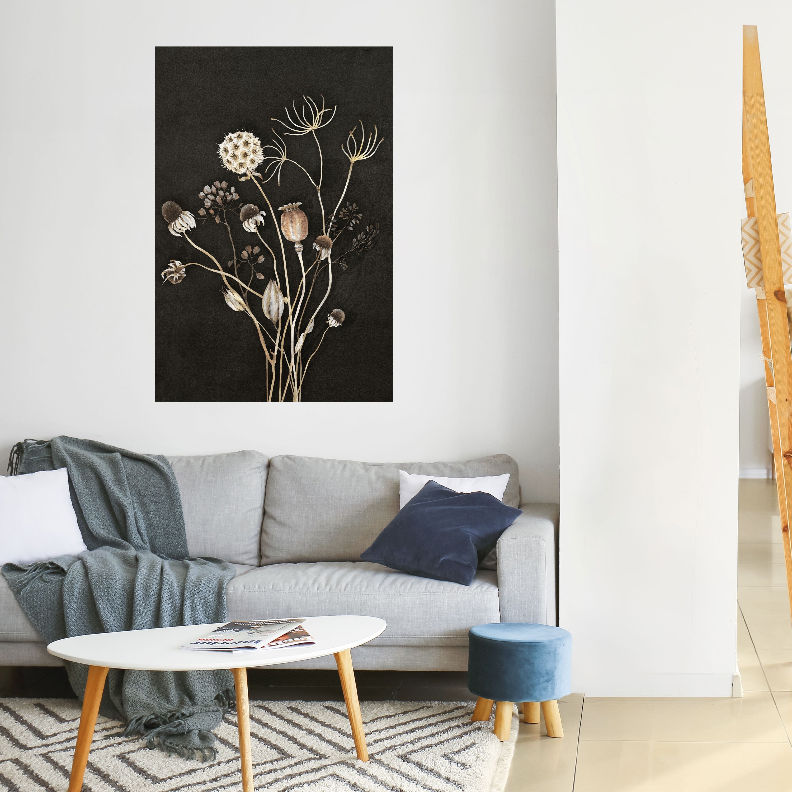 Affiche verticale autocollante MEADOW SHADES