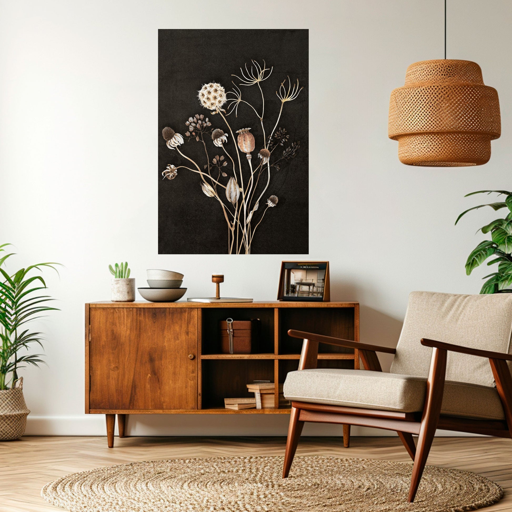 Affiche verticale autocollante MEADOW SHADES