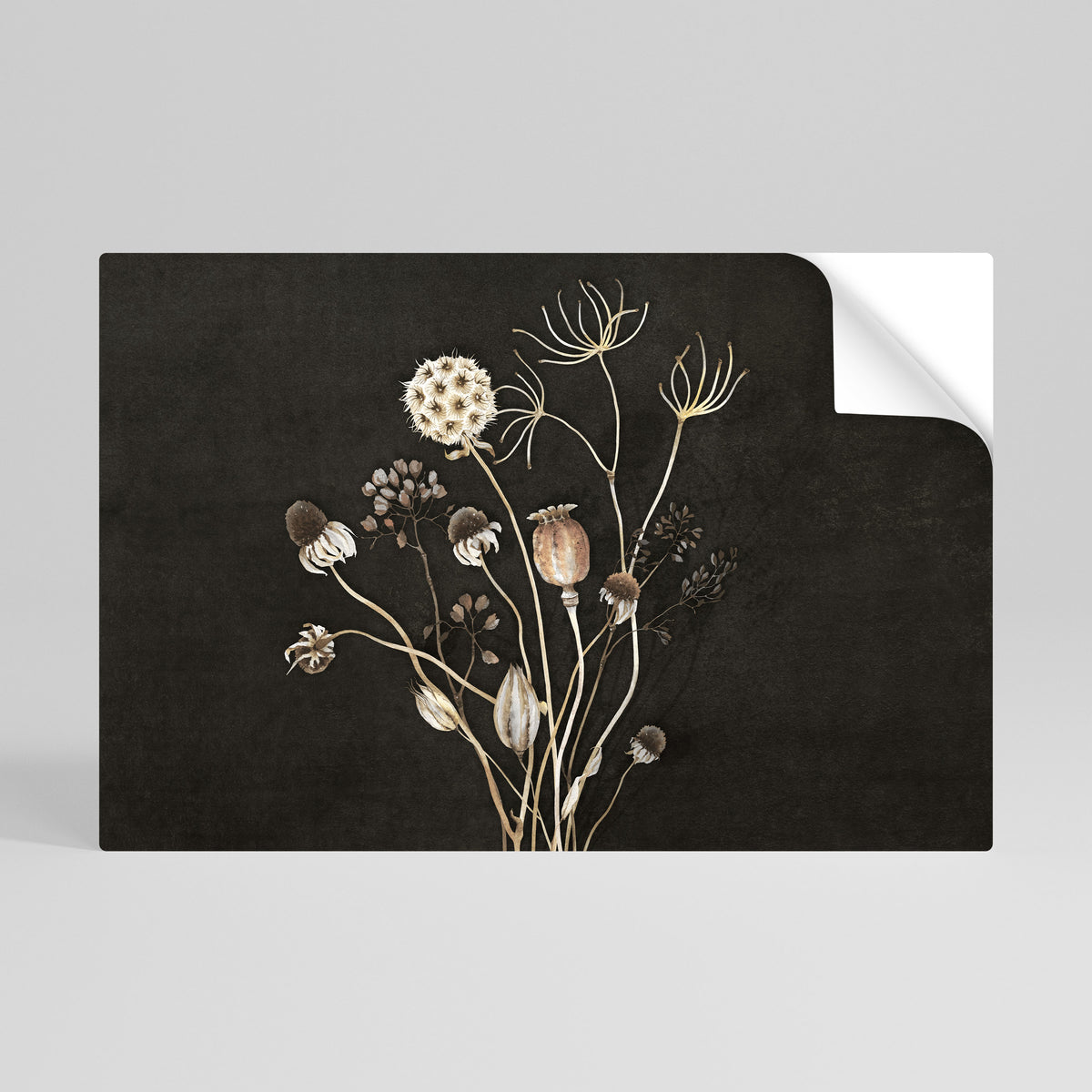 MEADOW SHADES Peel and Stick Horizontal Poster