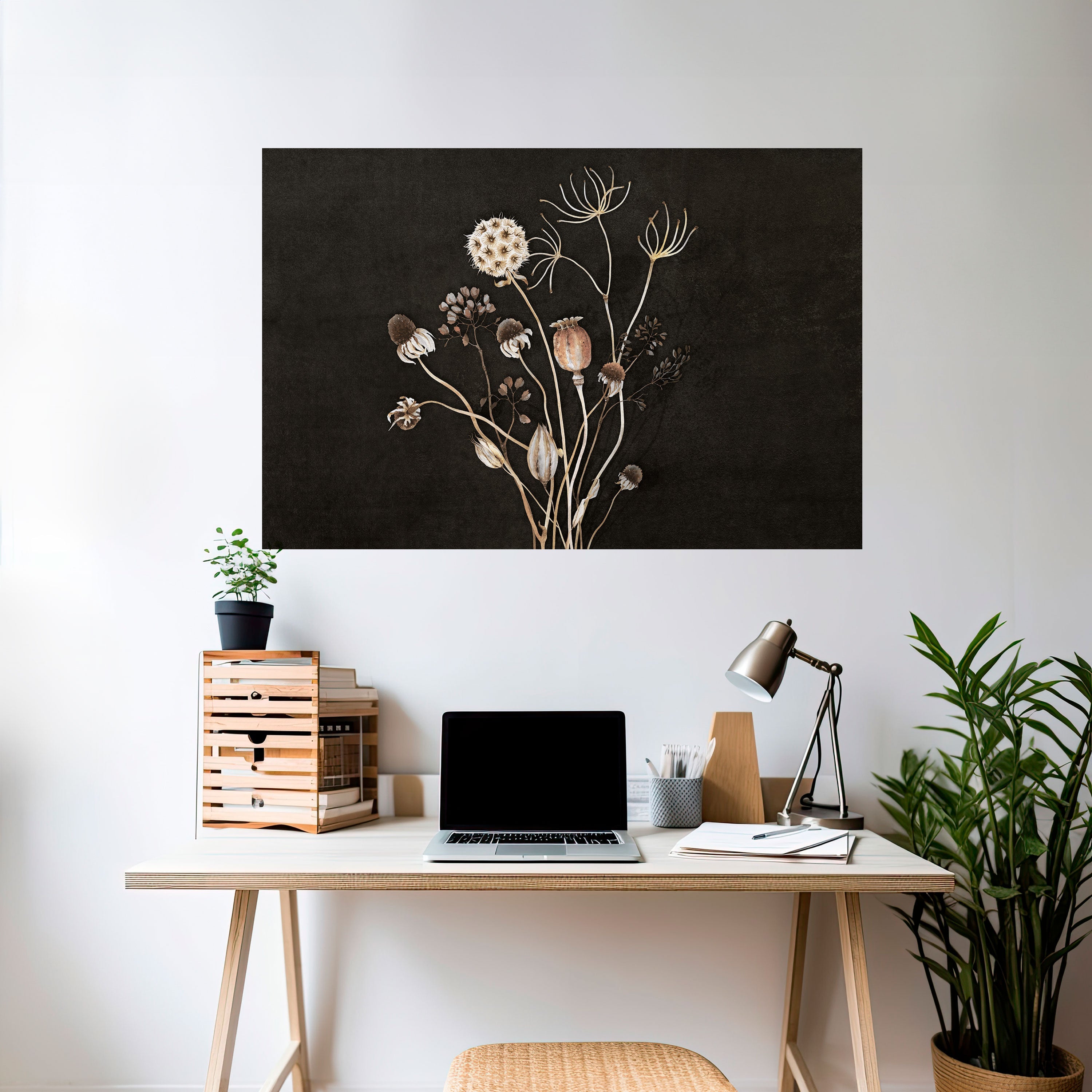 Affiche horizontale autocollante MEADOW SHADES