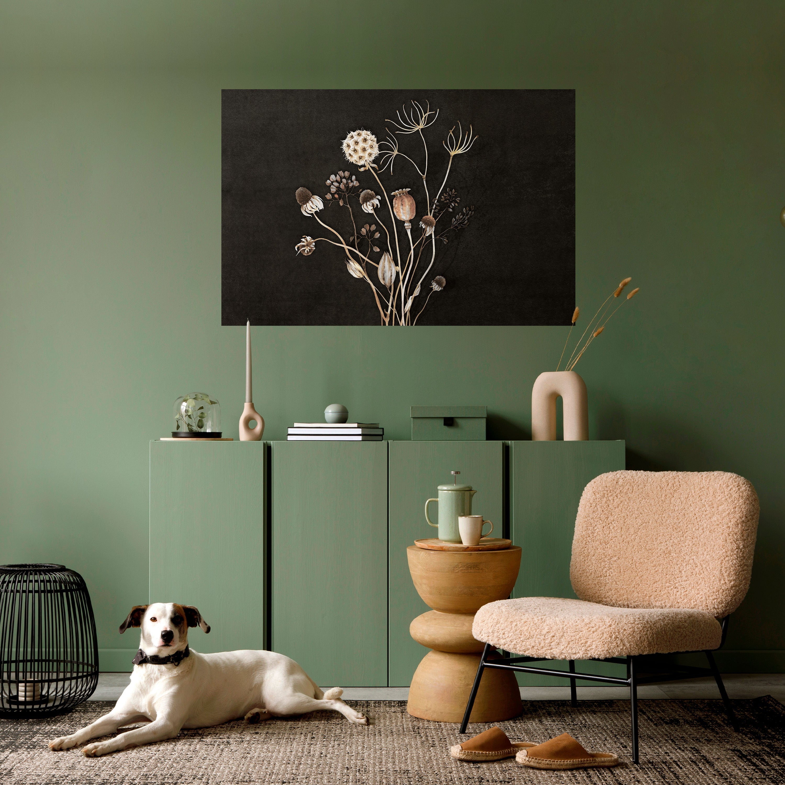 Affiche horizontale autocollante MEADOW SHADES