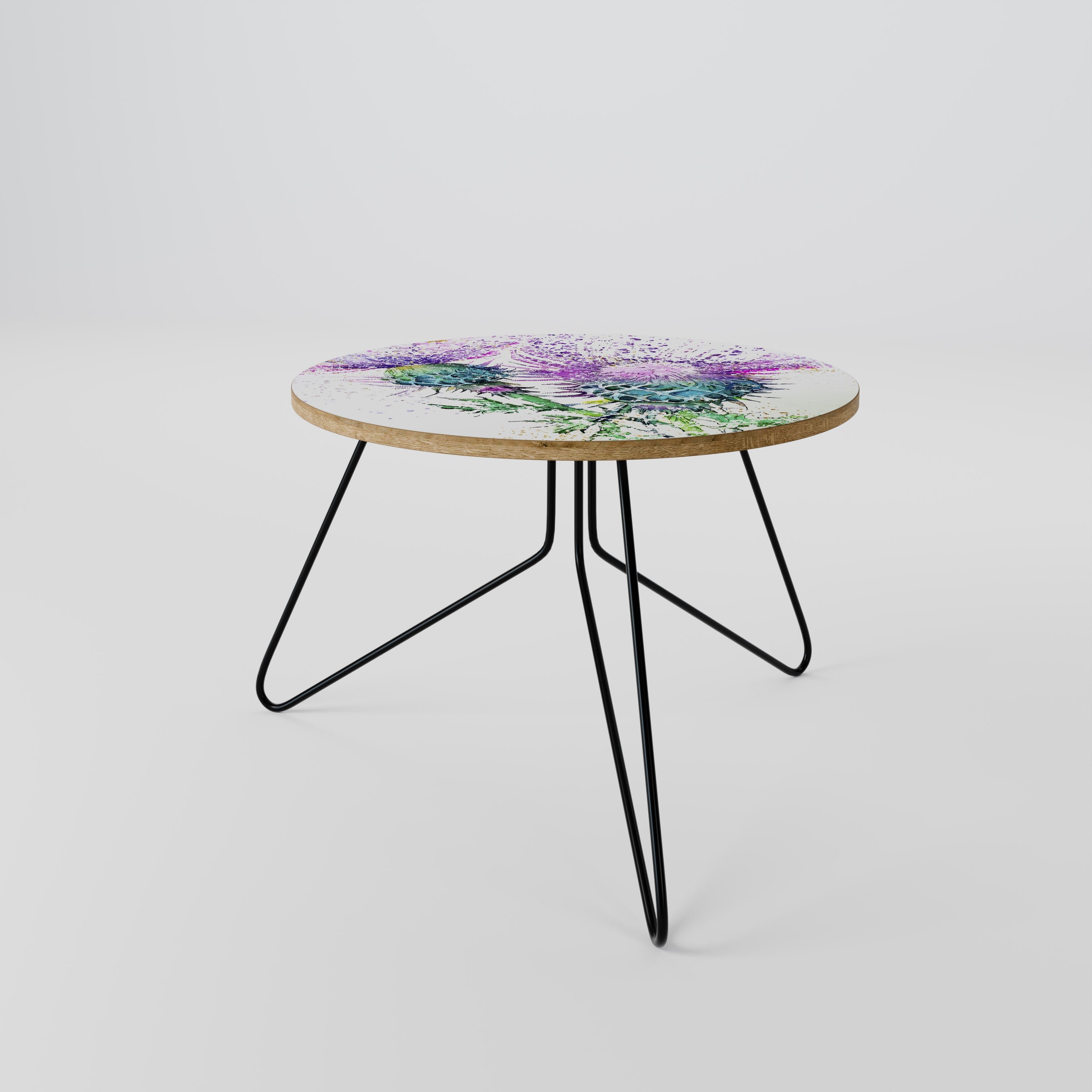 Table basse COLORFUL THISTLE DANCE 60