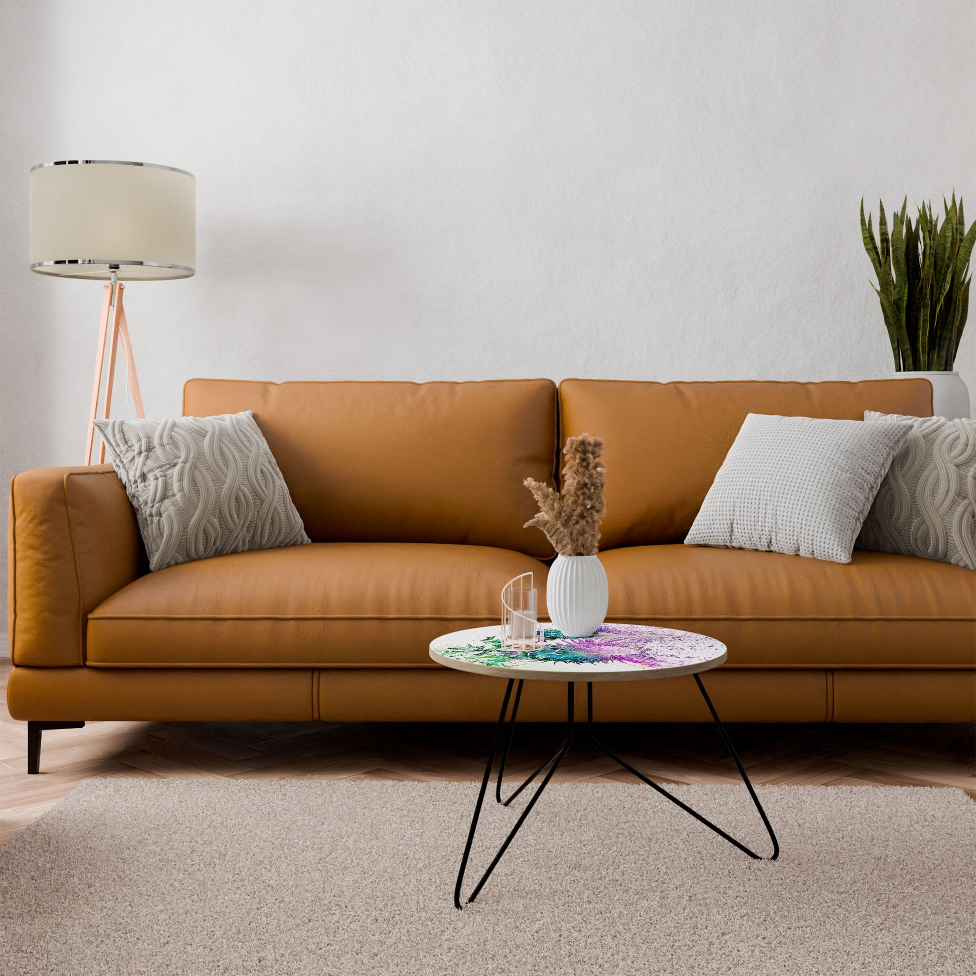 COLORFUL THISTLE DANCE Coffee Table 60