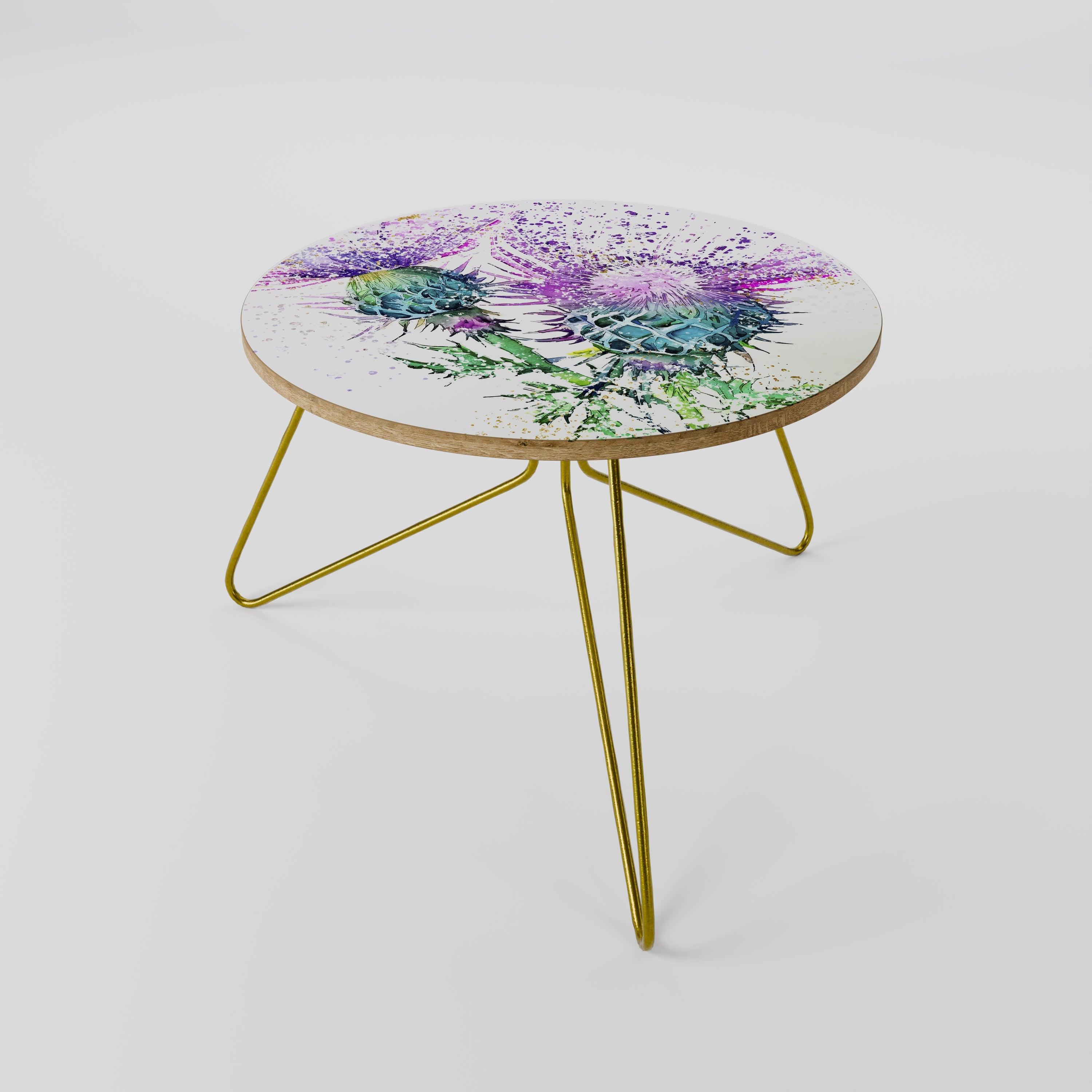 Table basse COLORFUL THISTLE DANCE 60