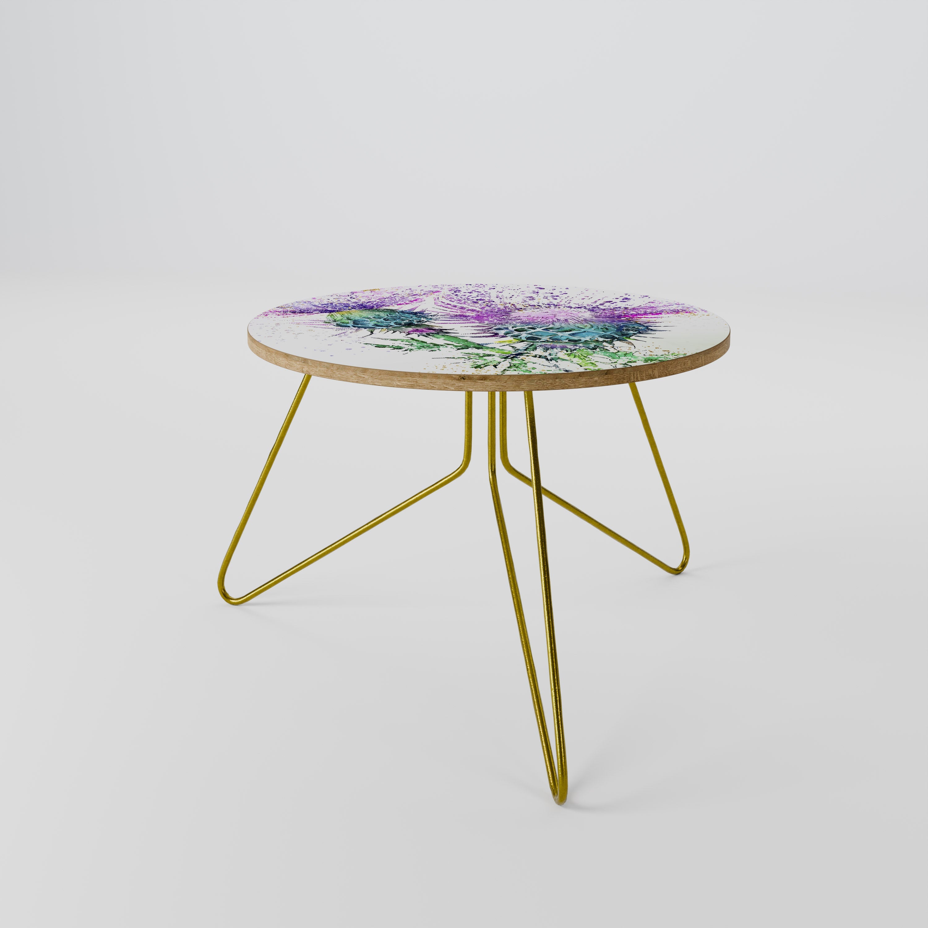 Table basse COLORFUL THISTLE DANCE 60