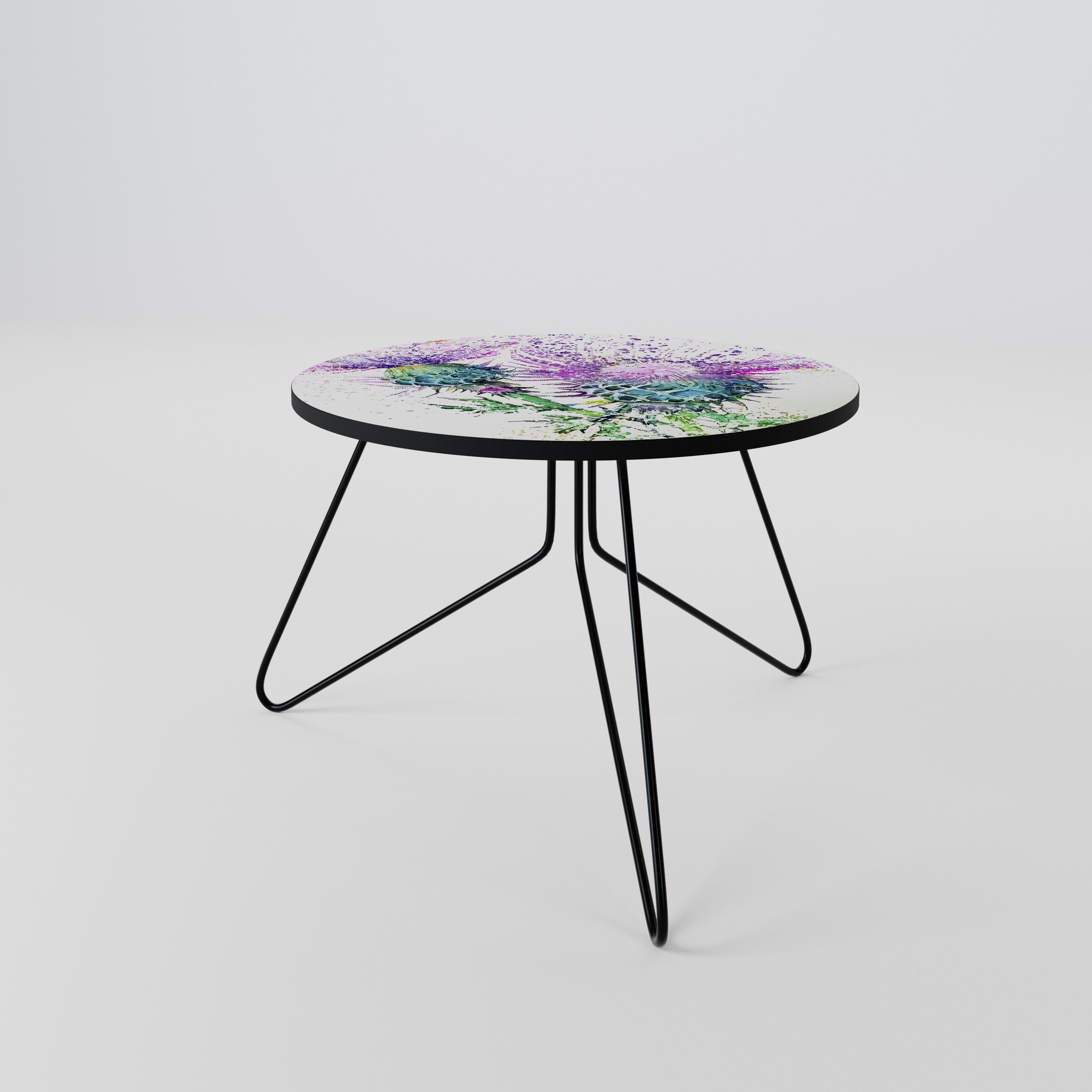 Table basse COLORFUL THISTLE DANCE 60