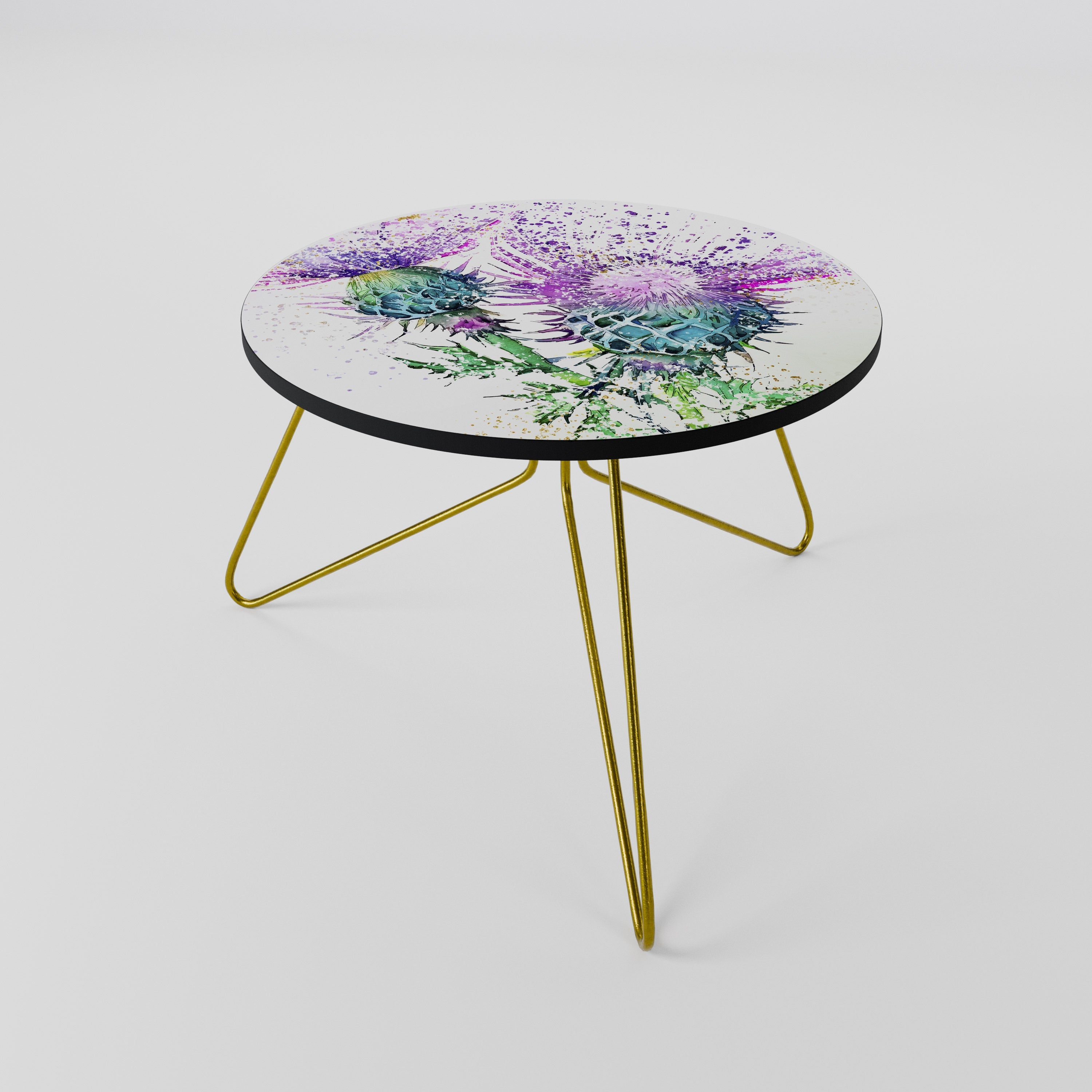 Table basse COLORFUL THISTLE DANCE 60