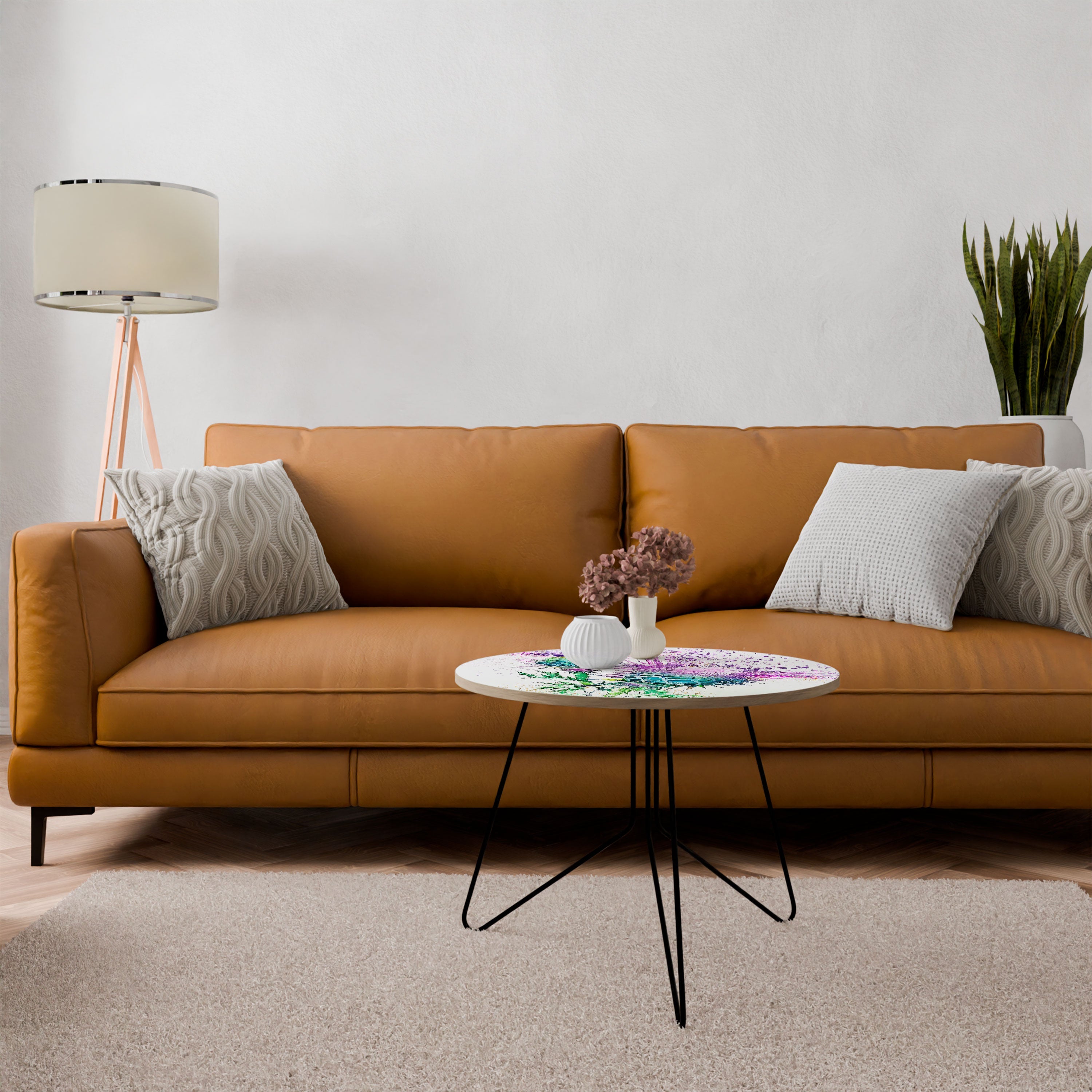 Table basse COLORFUL THISTLE DANCE 69