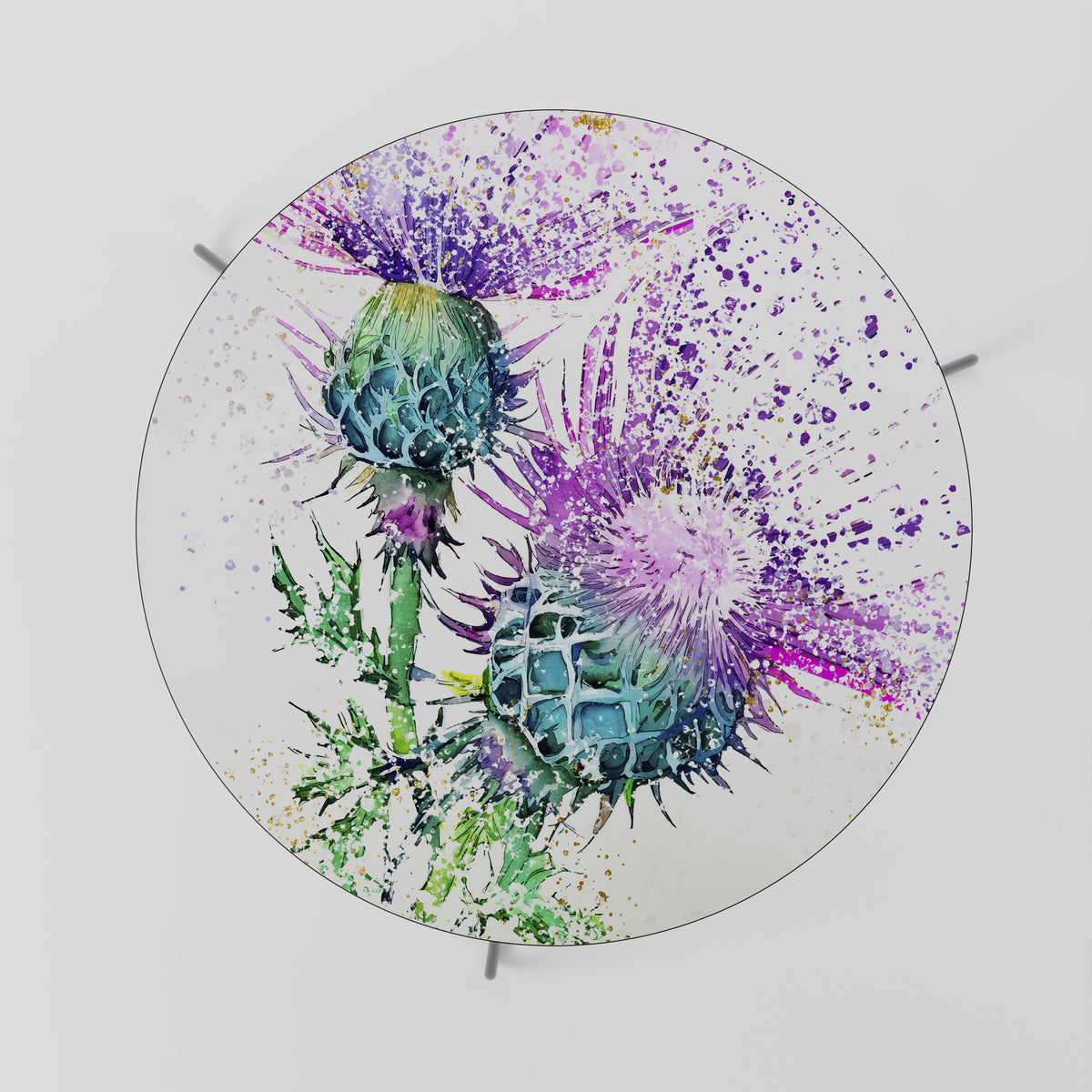 COLORFUL THISTLE DANCE Coffee Table