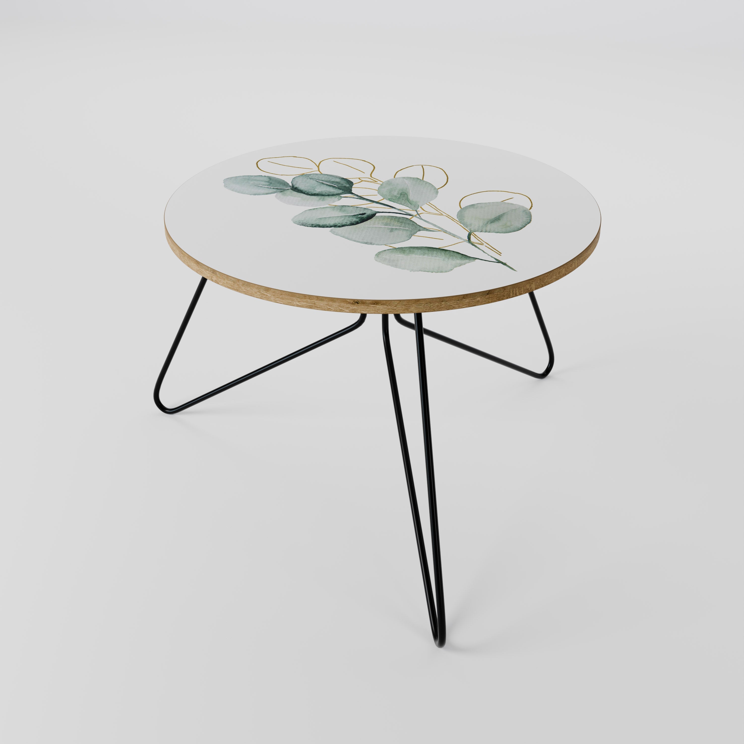 Table basse SILHOUETTES DANS LES EAUX DOUCES 60