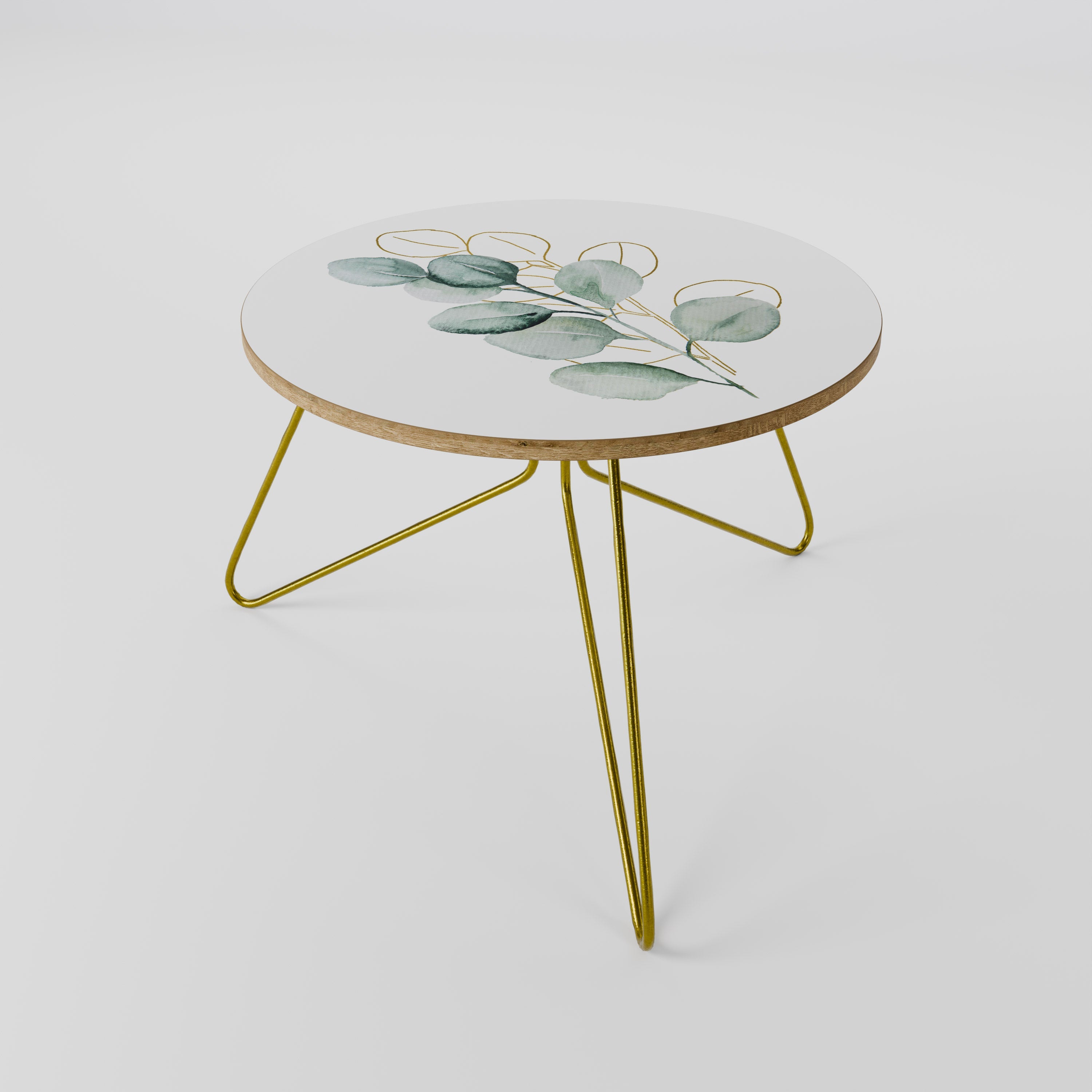 Table basse SILHOUETTES DANS LES EAUX DOUCES 60