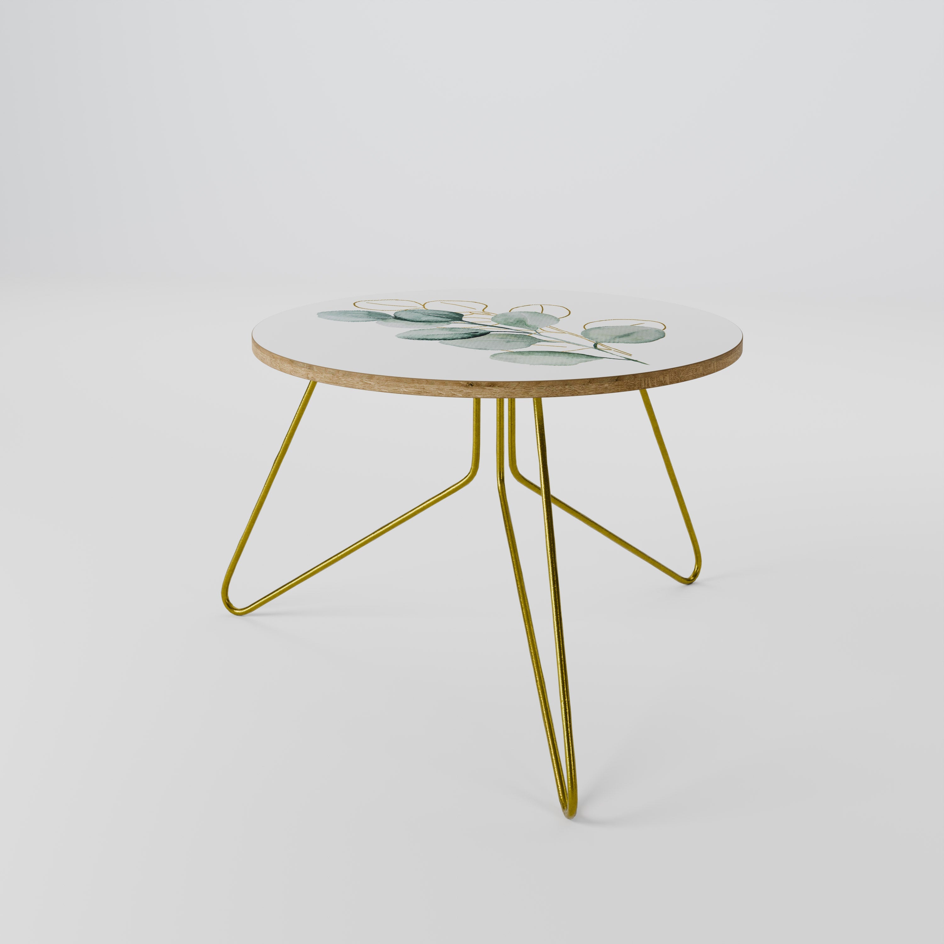 Table basse SILHOUETTES DANS LES EAUX DOUCES 60