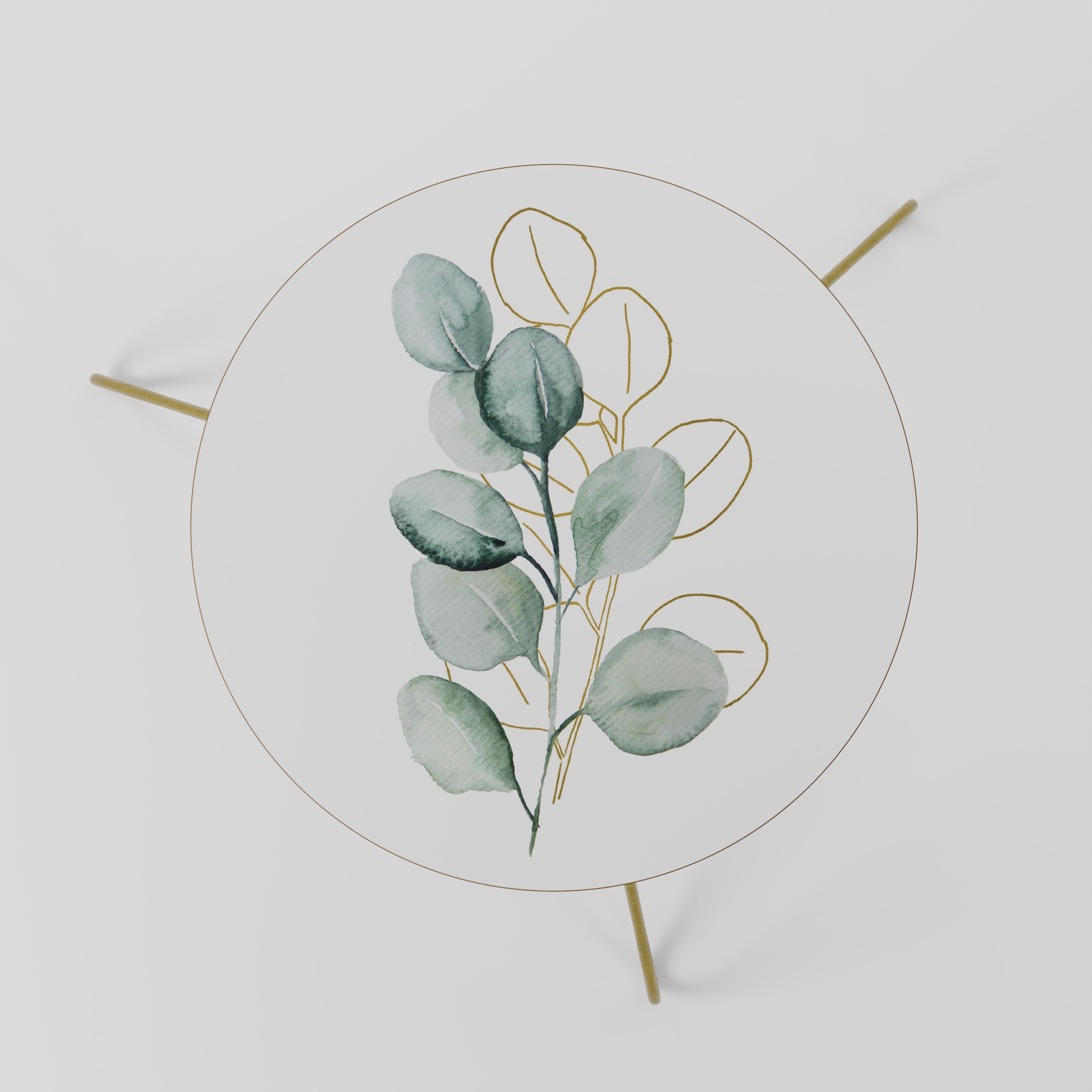 Table basse SILHOUETTES DANS LES EAUX DOUCES 60