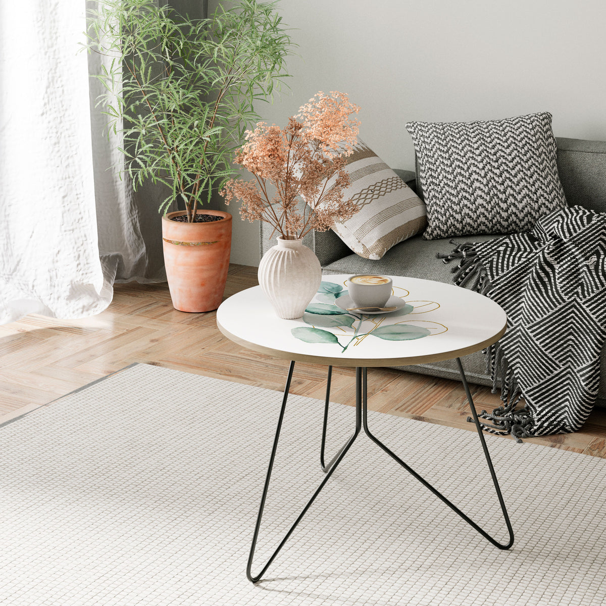 SILHOUETTES IN SOFT WATERS Coffee Table