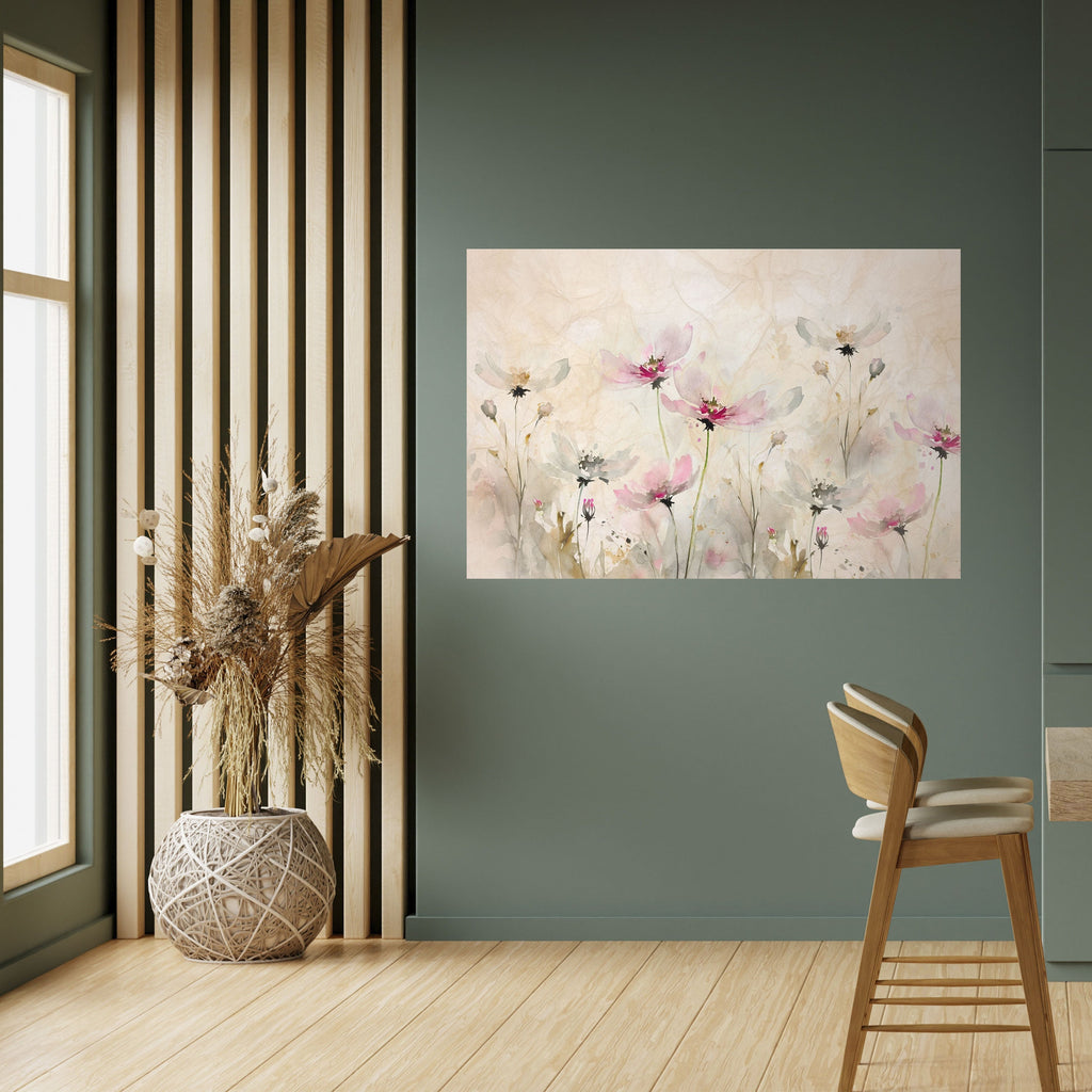 Affiche horizontale autocollante PAINTED LIGHTNESS